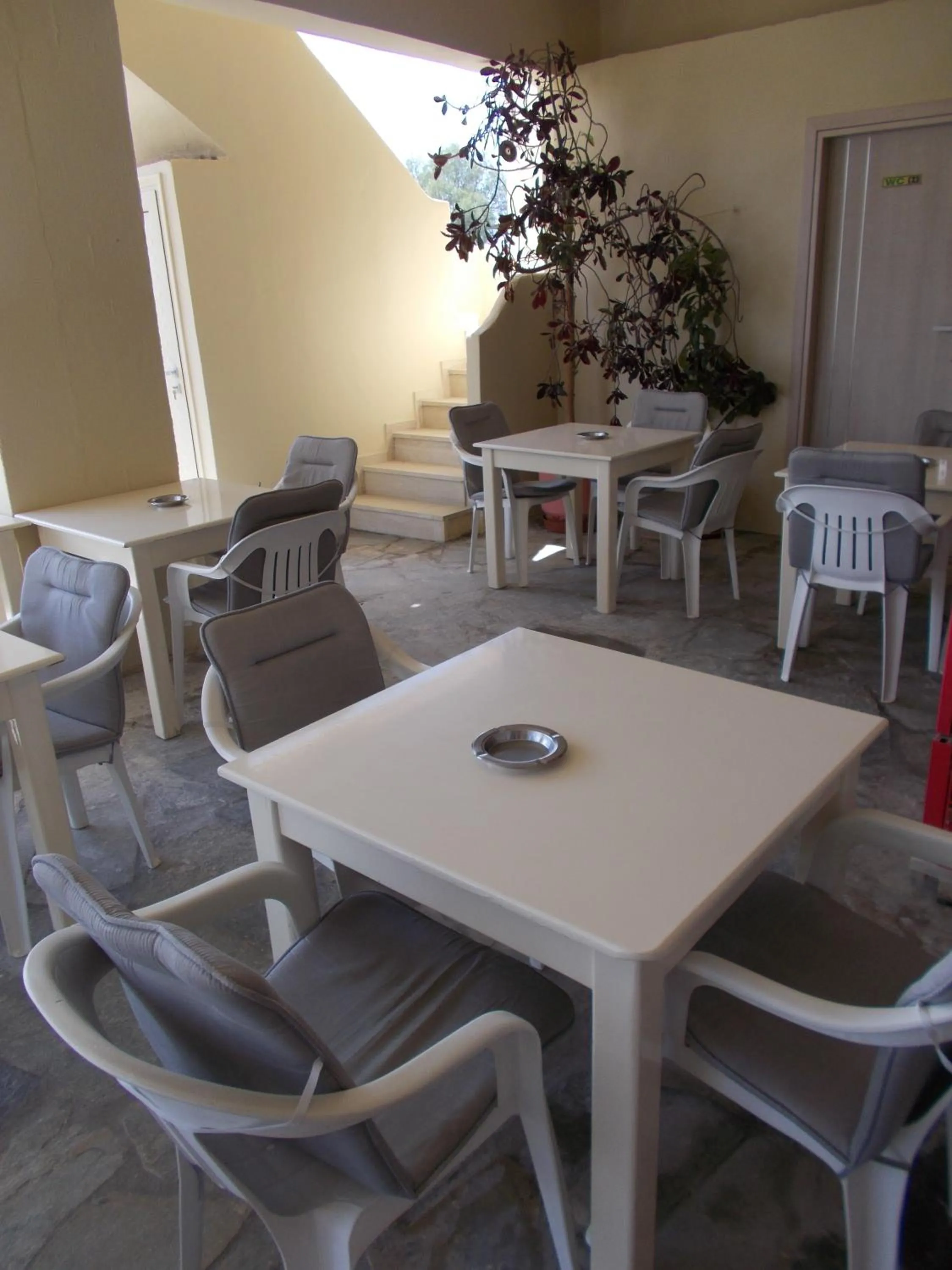 Seating area in Knossos Hotel