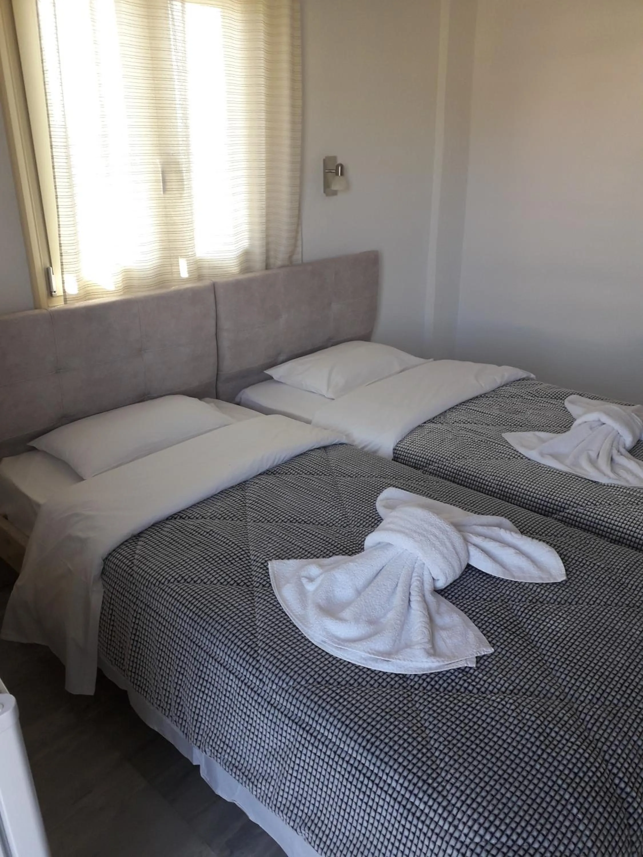Bed in Knossos Hotel