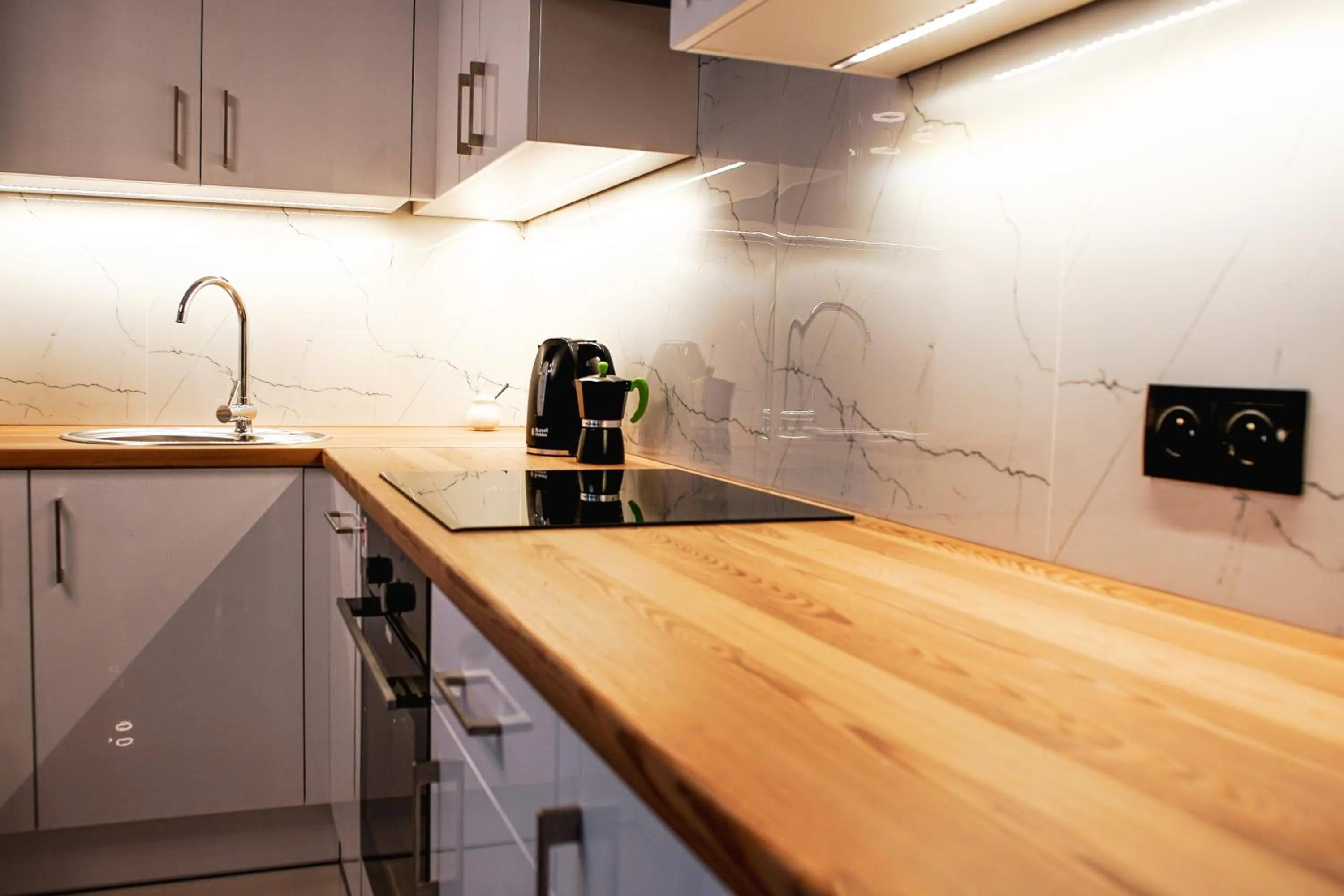 Kitchen or kitchenette in Nowe Zabłocie