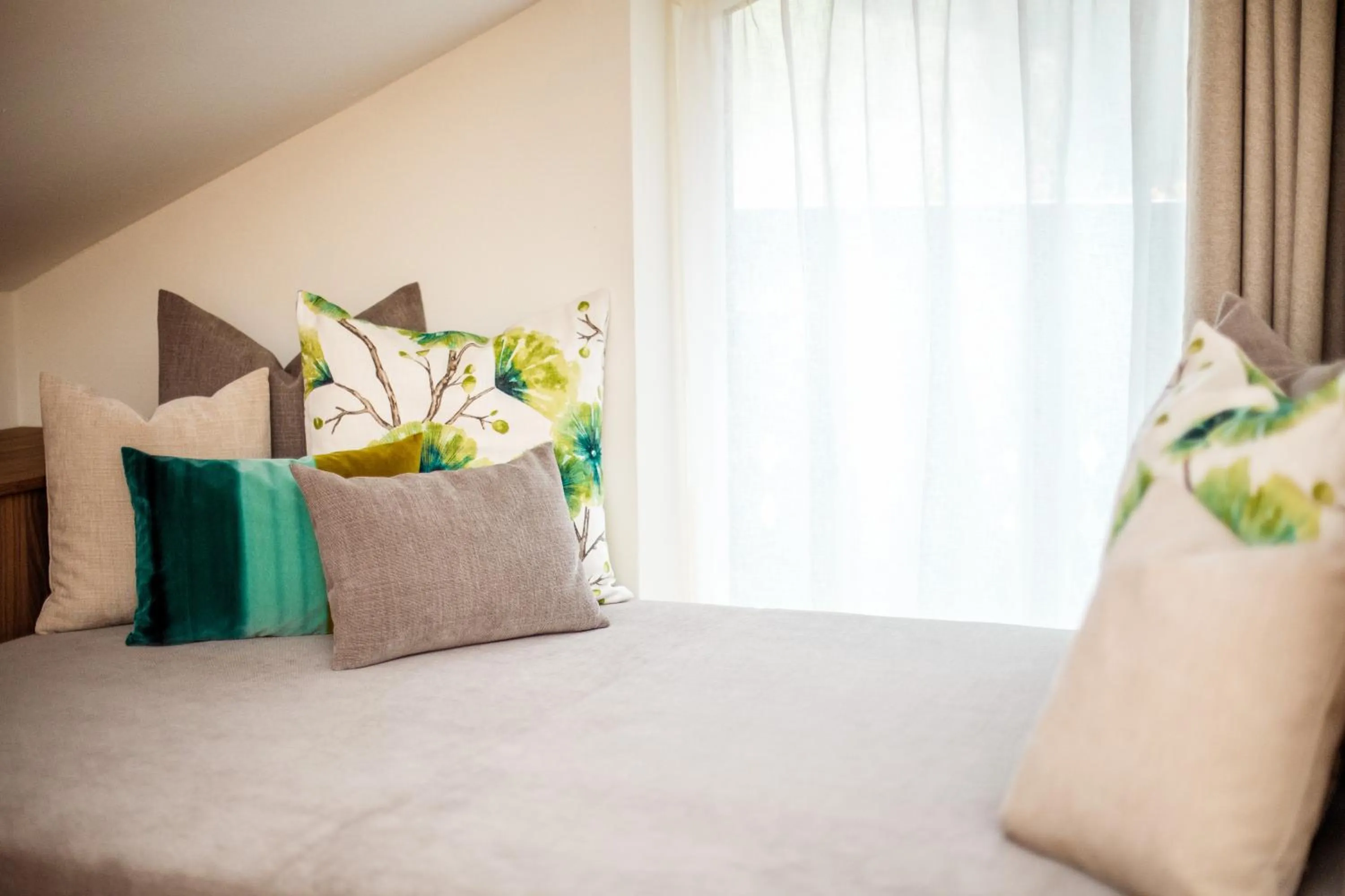 Bed in Moseralm Dolomiti Hideaway