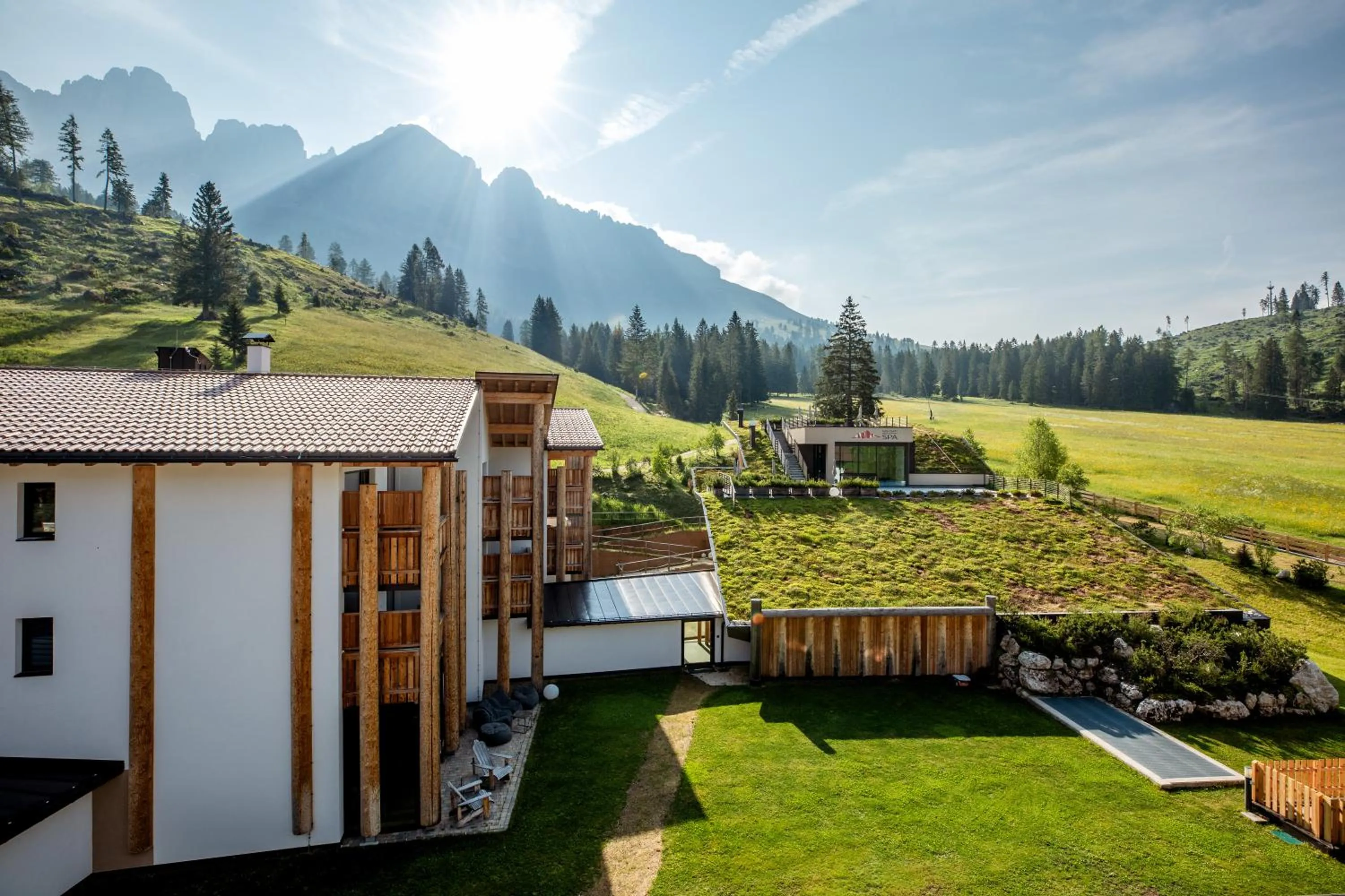Mountain view in Moseralm Dolomiti Hideaway
