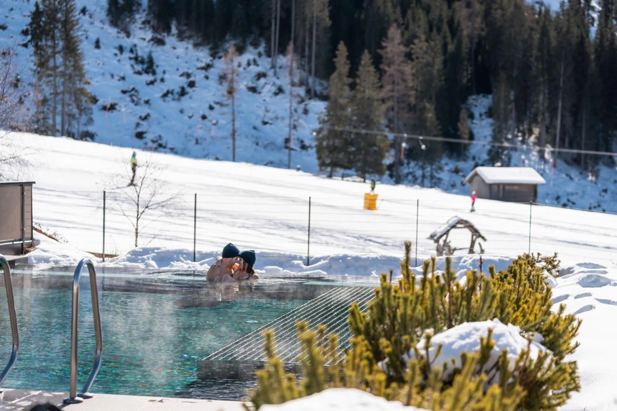Hot Tub in Moseralm Dolomiti Hideaway