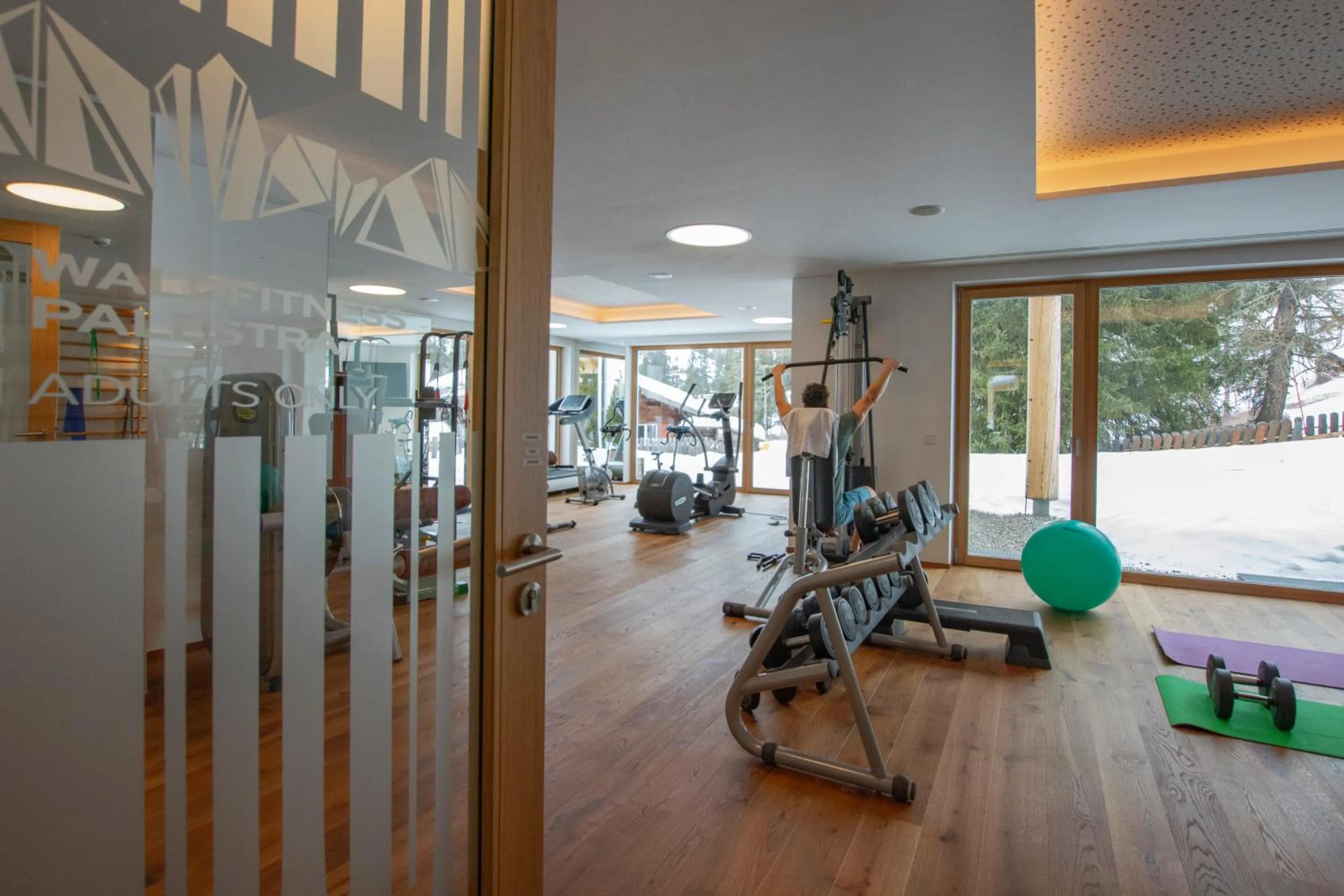 Fitness centre/facilities in Moseralm Dolomiti Hideaway