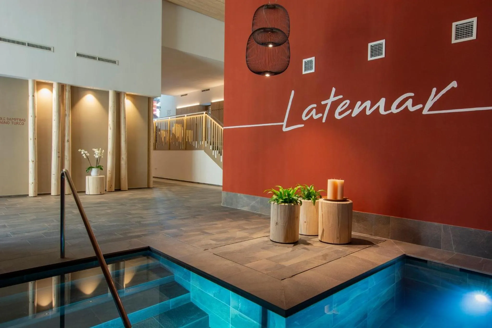 Swimming pool in Moseralm Dolomiti Hideaway