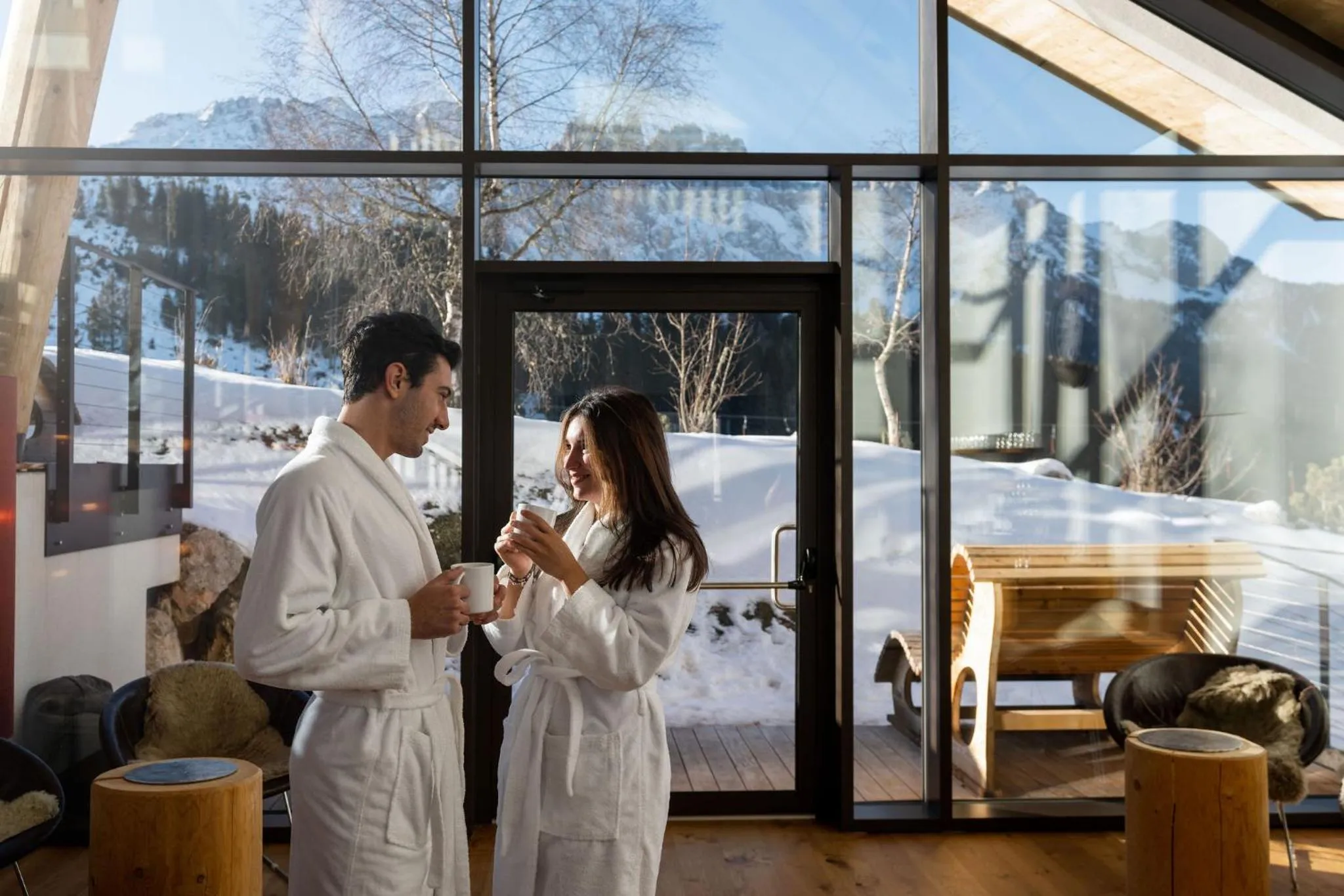 Spa and wellness centre/facilities, Bed in Moseralm Dolomiti Hideaway