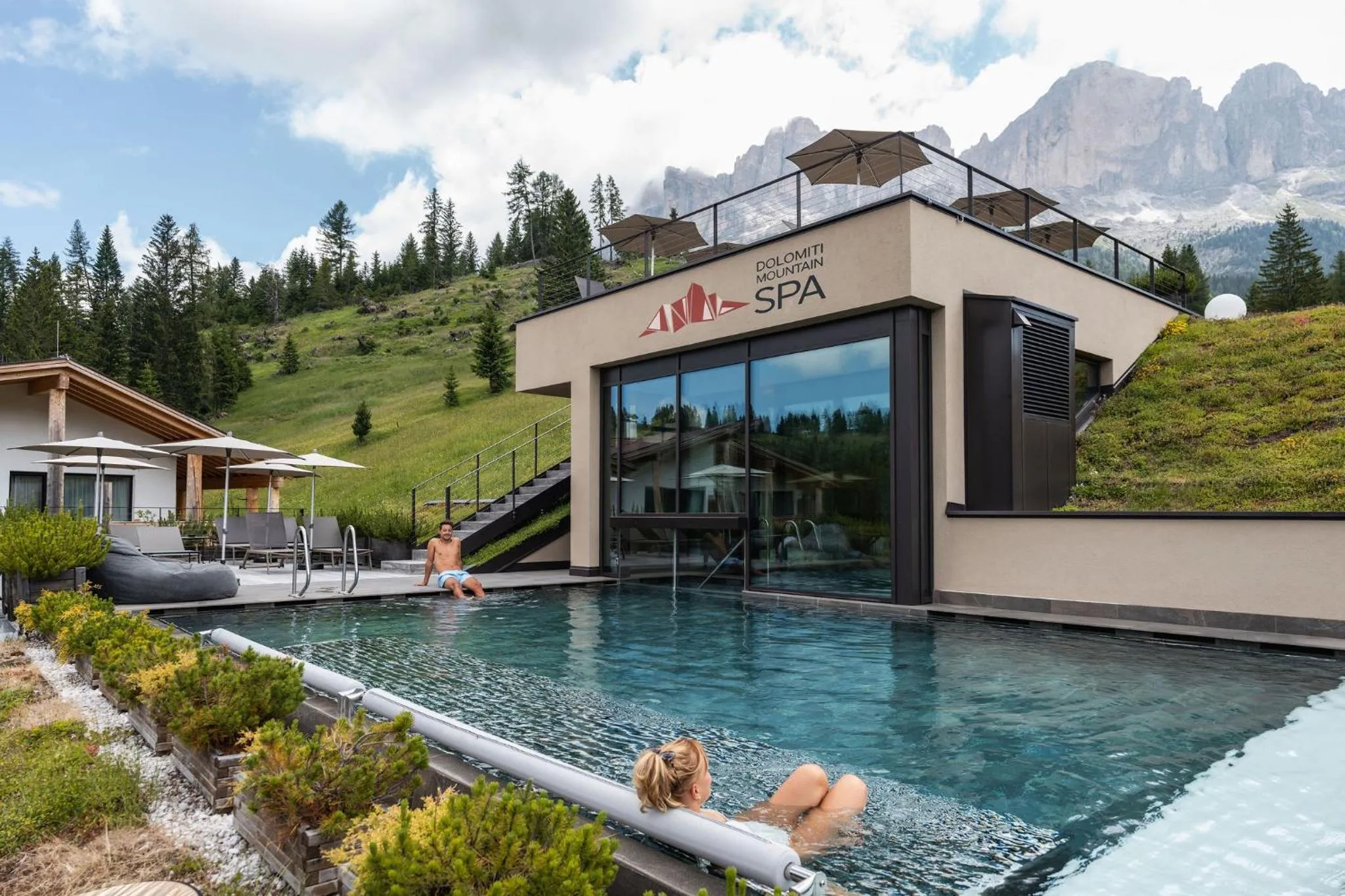 Swimming pool in Moseralm Dolomiti Hideaway