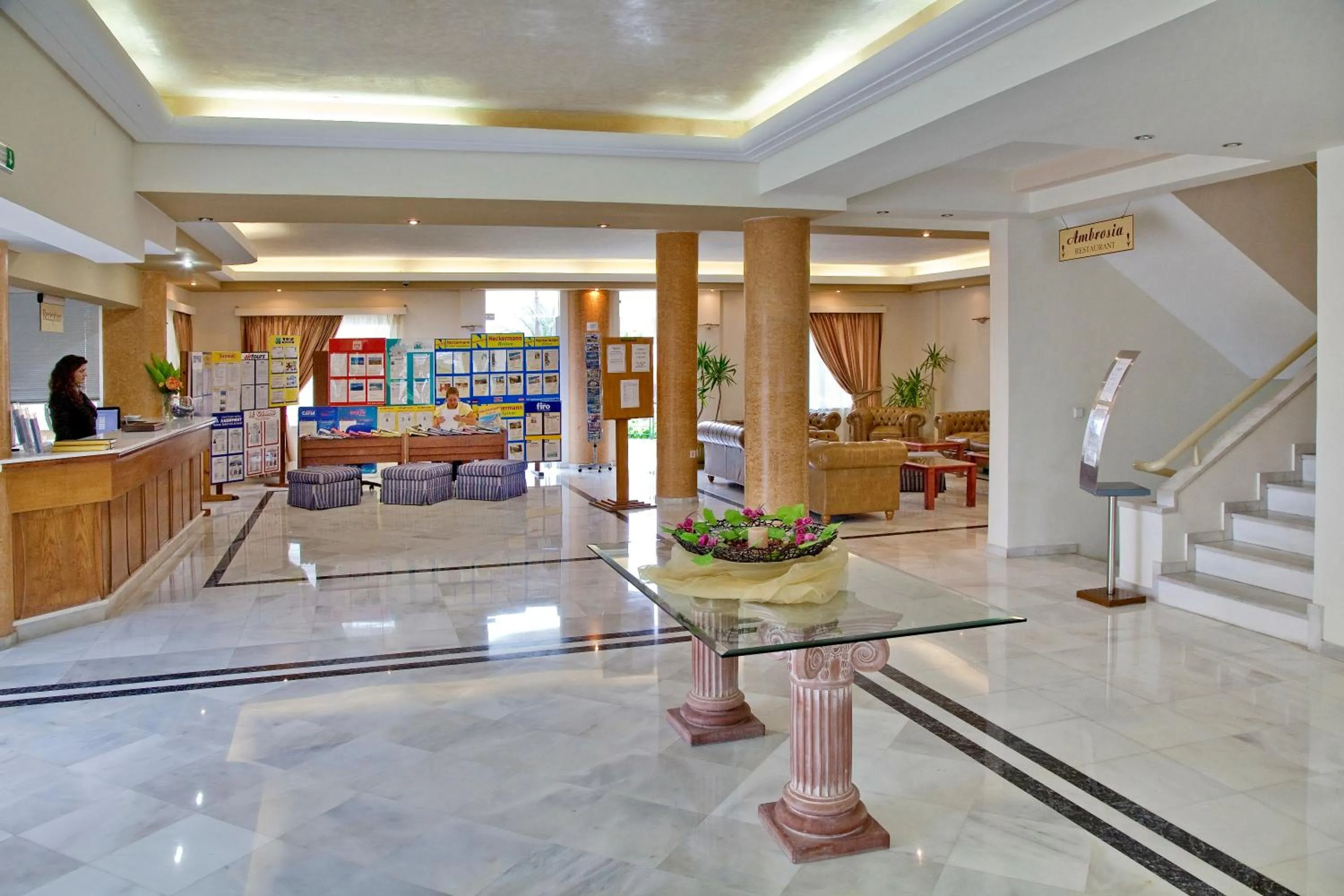 Lobby or reception in Jo An Beach Hotel