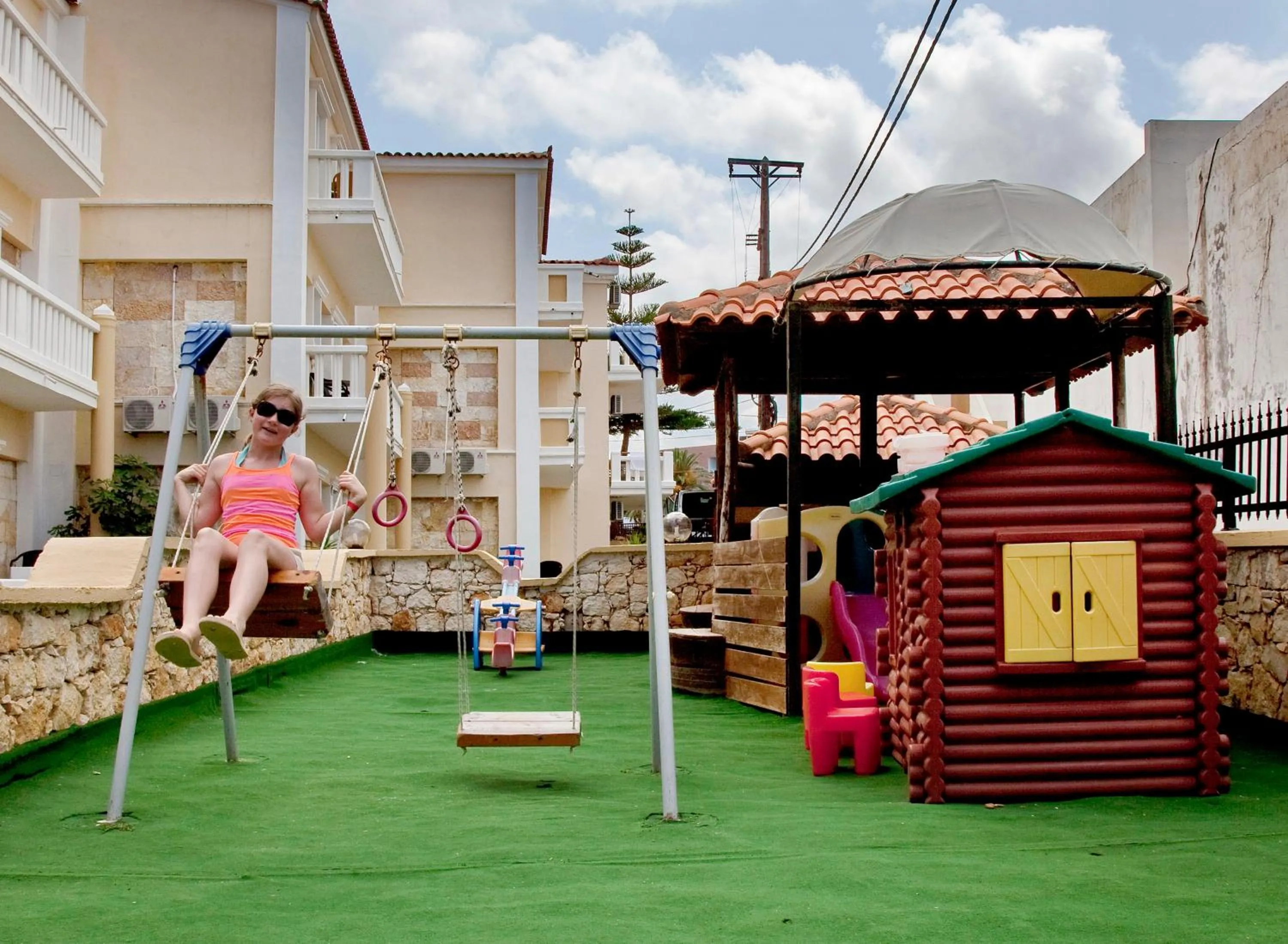 Children play ground in Jo An Beach Hotel