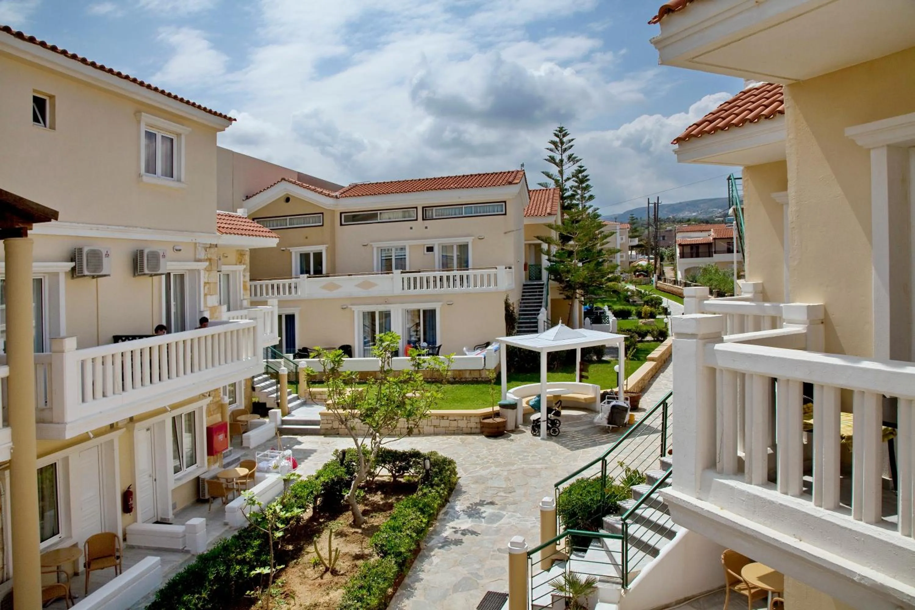 Garden view in Jo An Beach Hotel