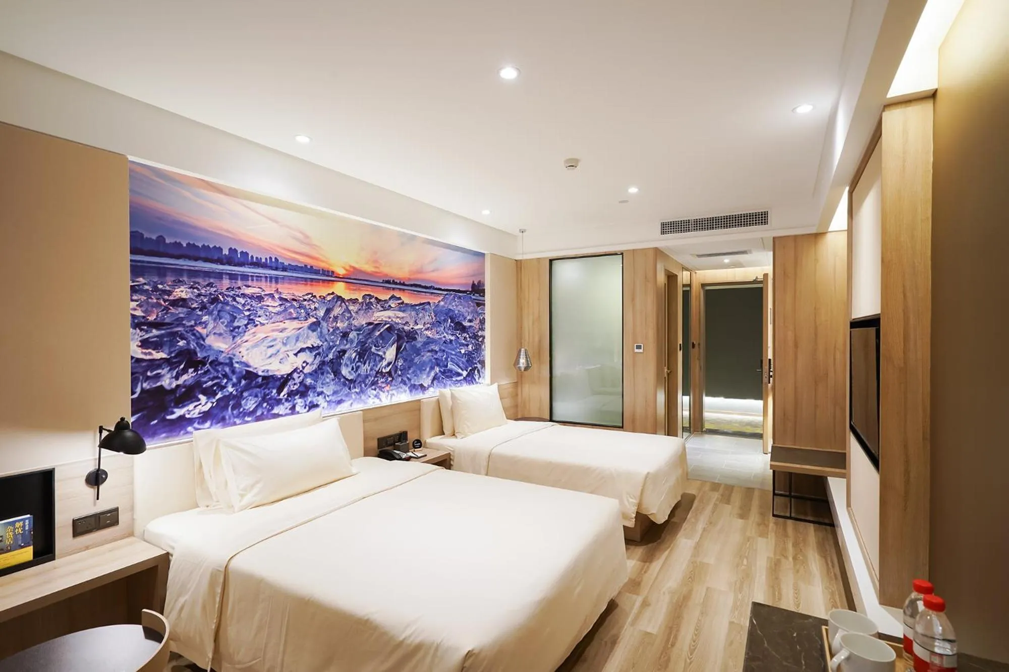 Bedroom, Bed in Atour Hotel Harbin Convention and Exhibition Center