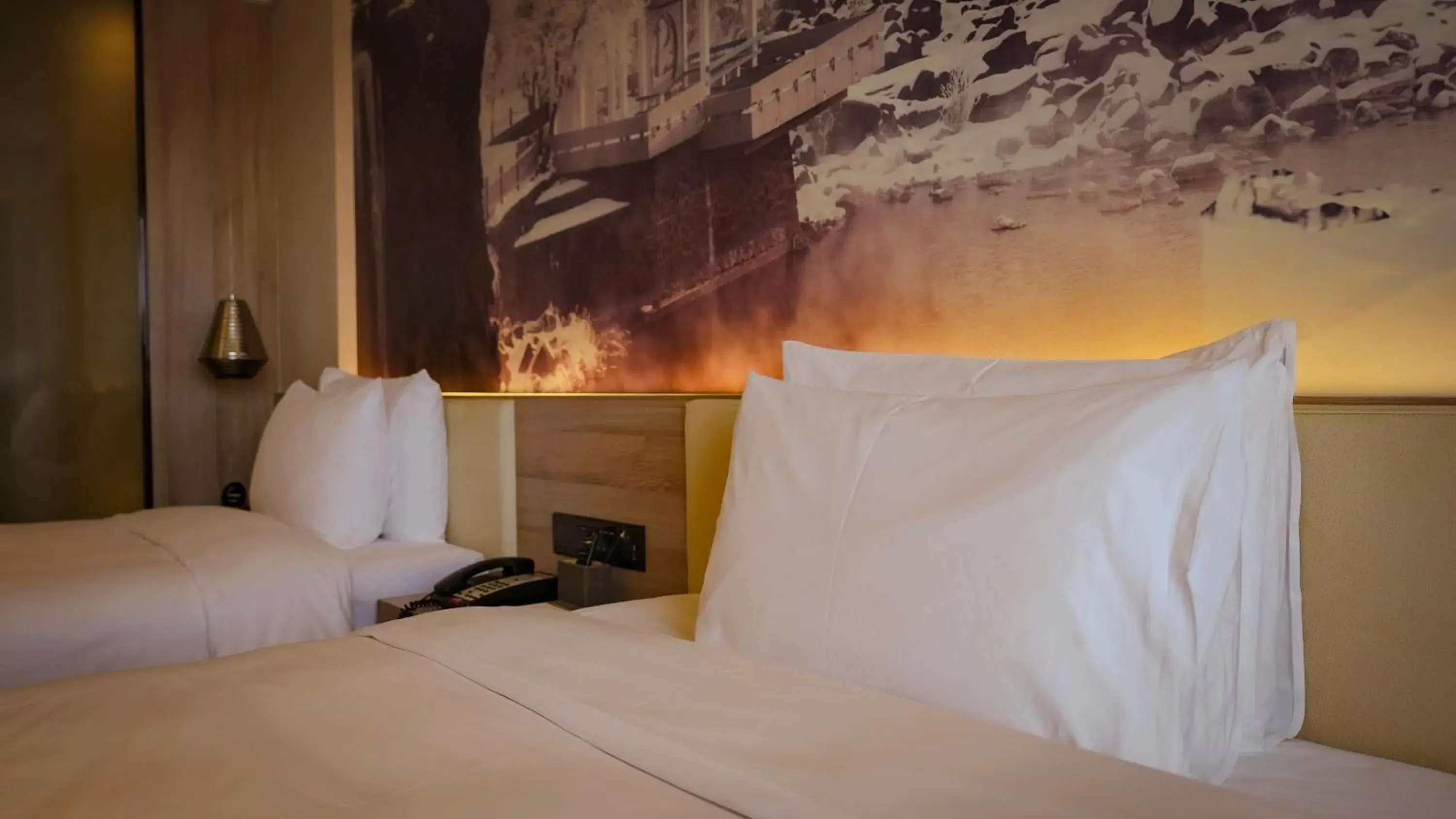 Bedroom, Bed in Atour Hotel Harbin Convention and Exhibition Center Bedroom, Bed in Atour Hotel Harbin Convention and Exhibition Center