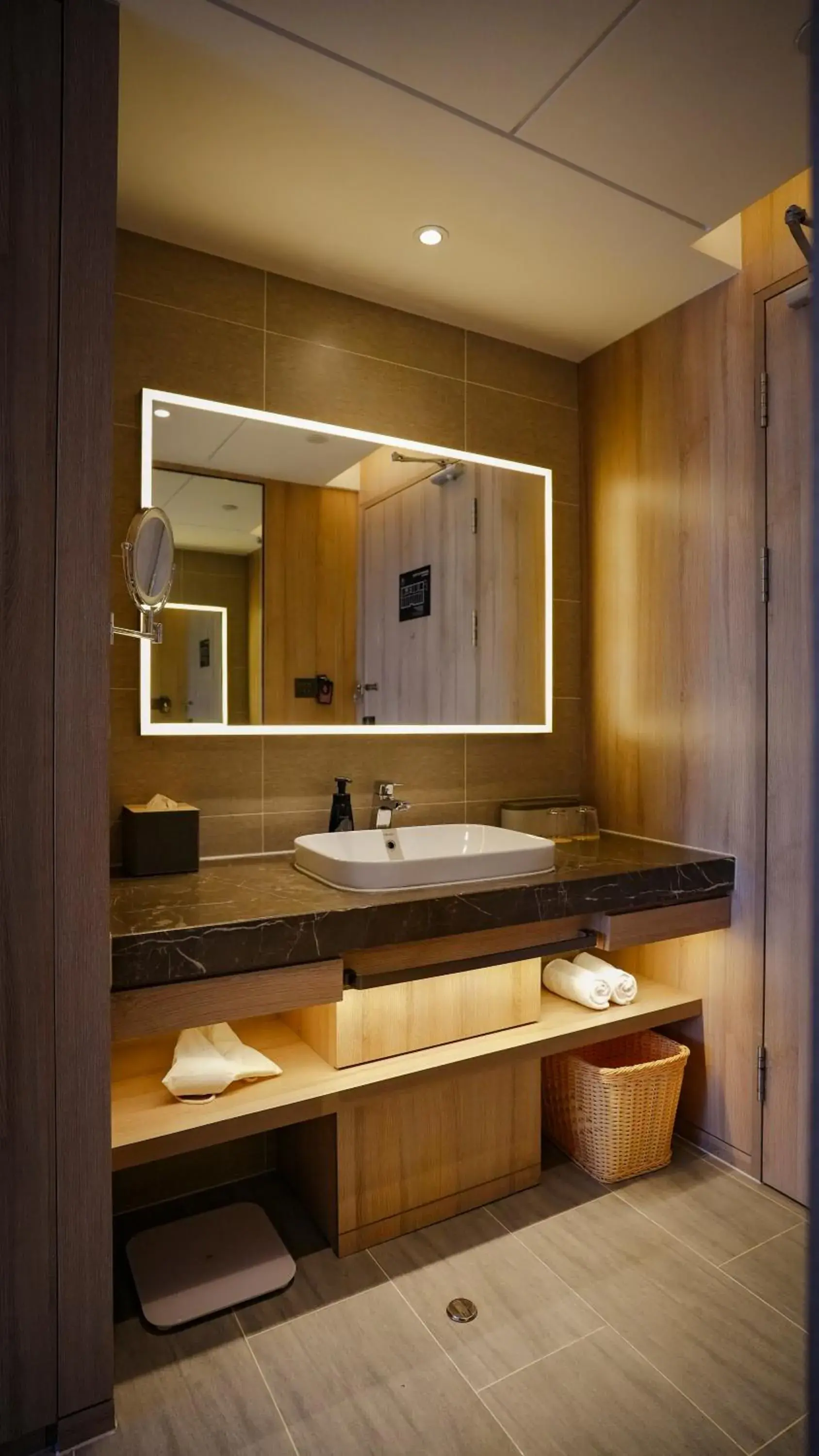 Bathroom in Atour Hotel Harbin Convention and Exhibition Center Bathroom in Atour Hotel Harbin Convention and Exhibition Center