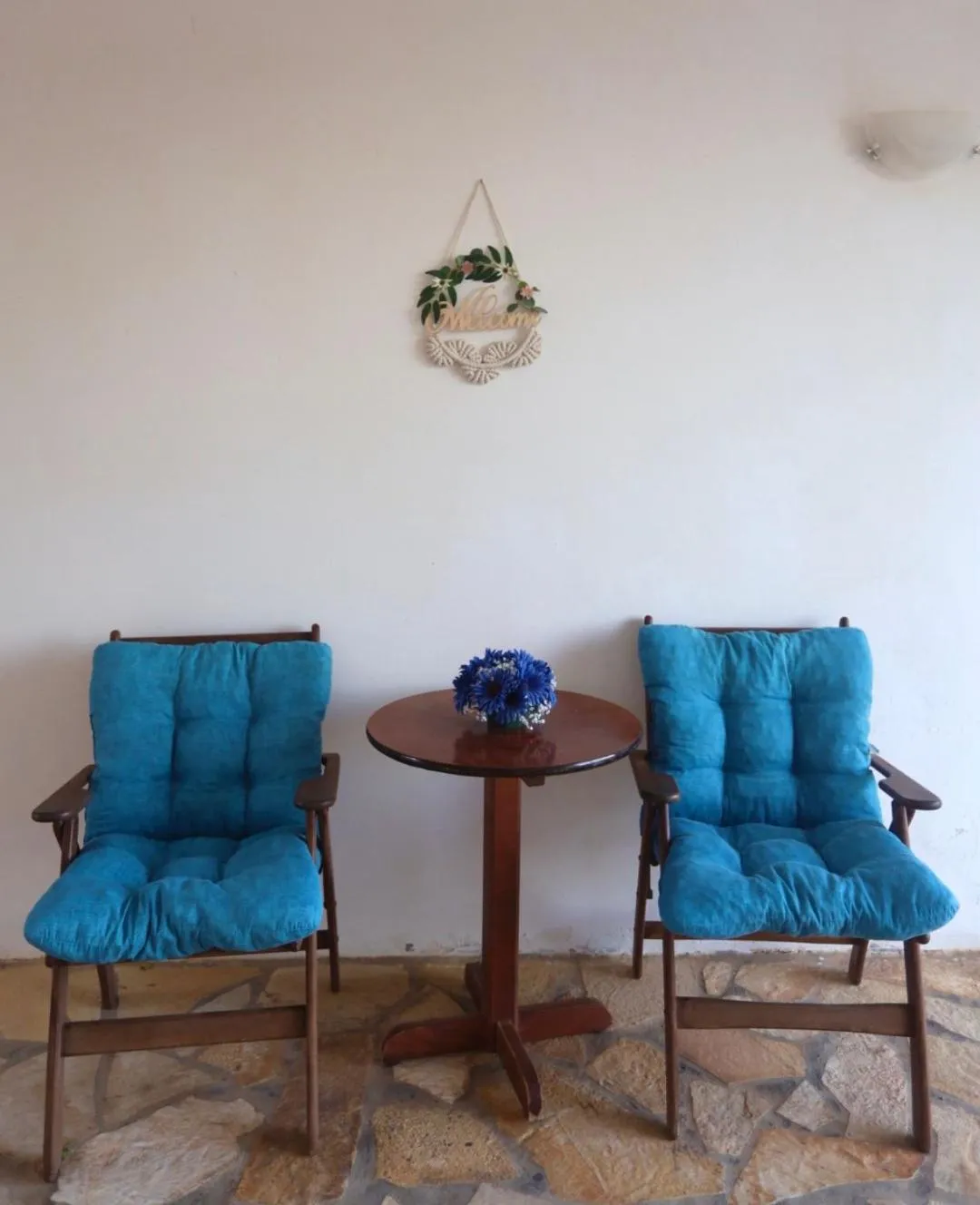 Seating area in Athena Kythera