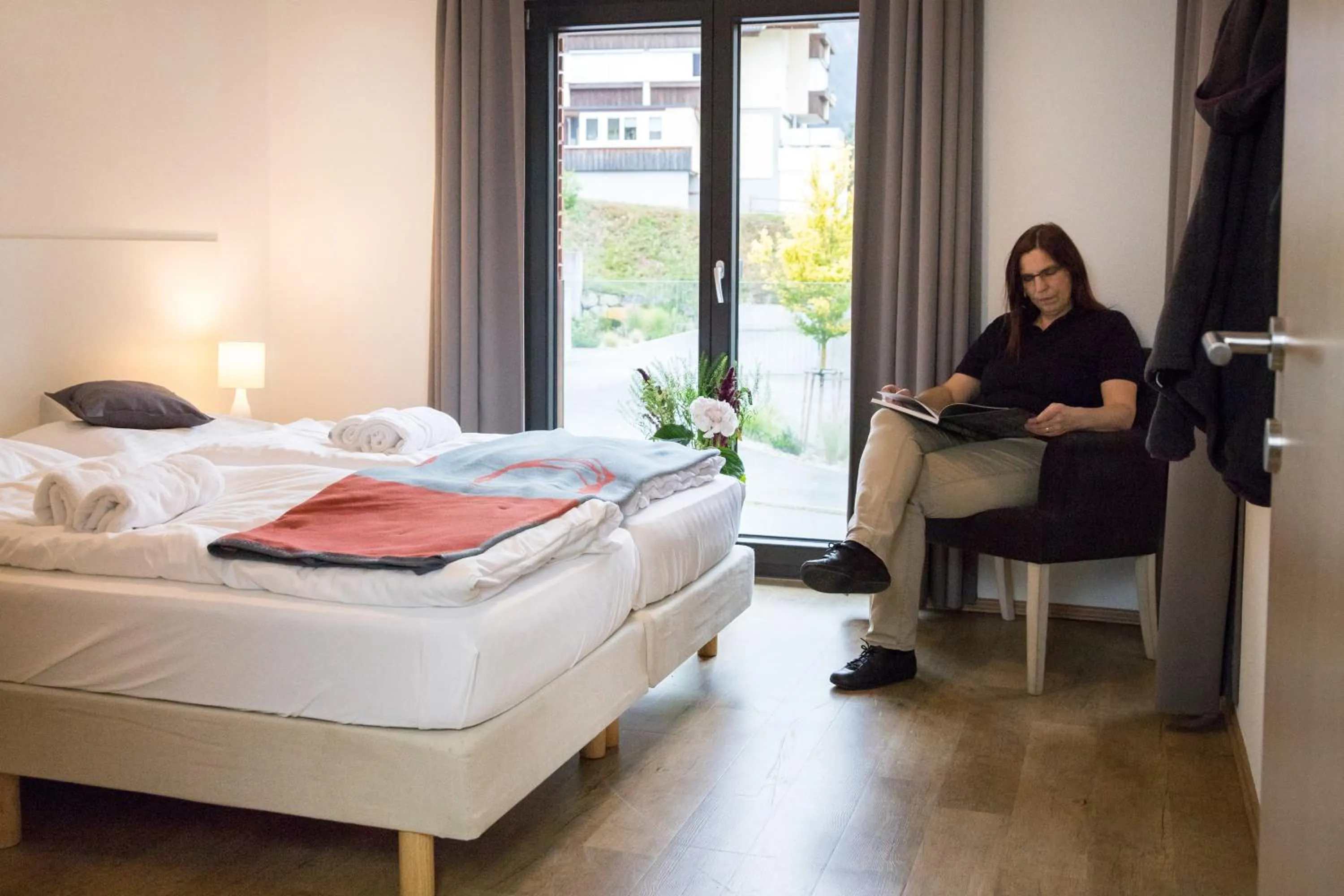 Bedroom, Bed in Appart Gastauer