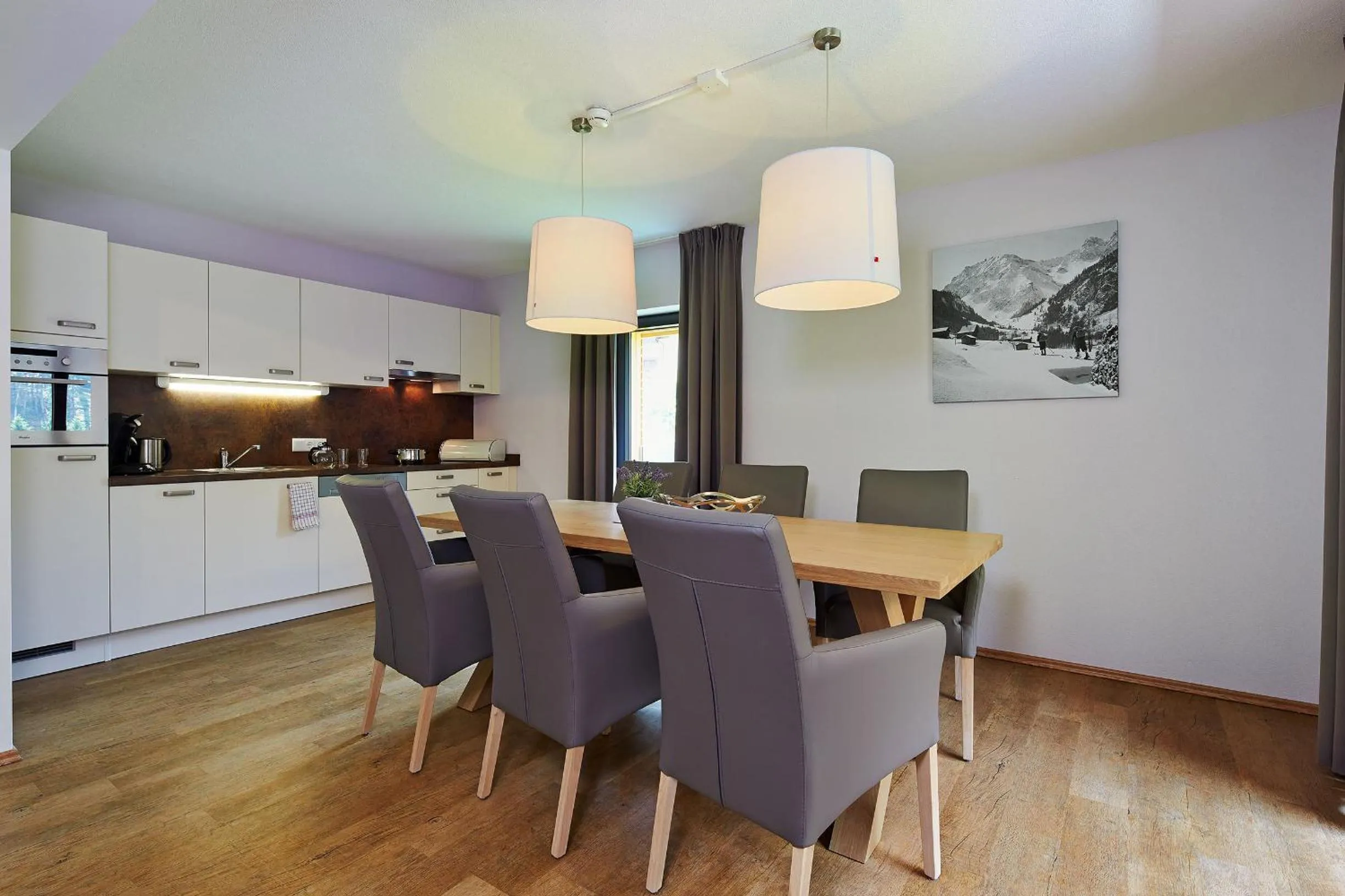 Dining area in Appart Gastauer