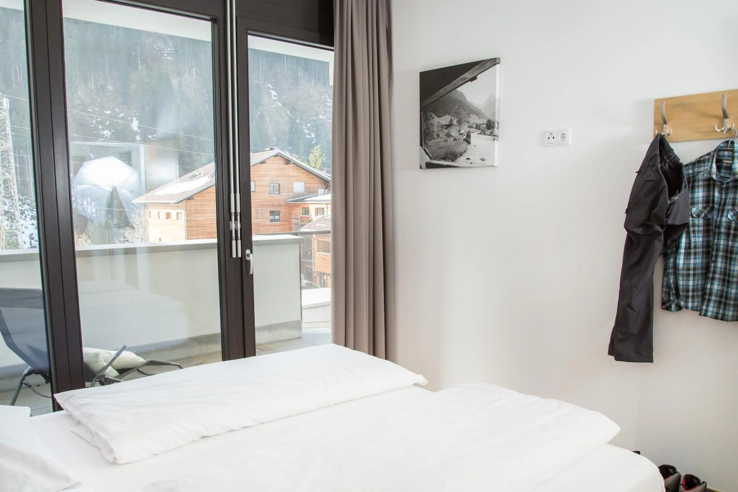 View (from property/room), Bed in Appart Gastauer