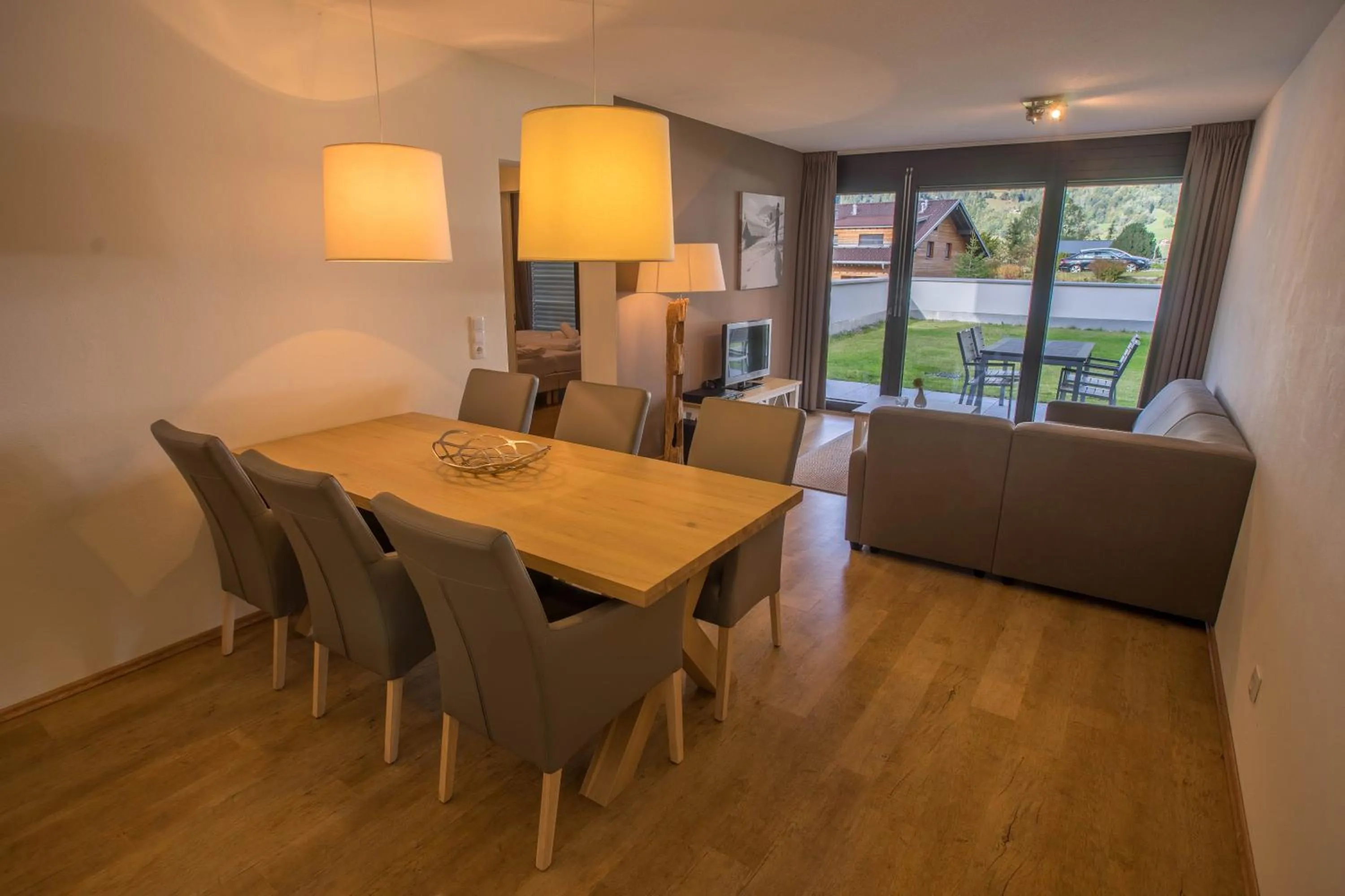 Dining area in Appart Gastauer