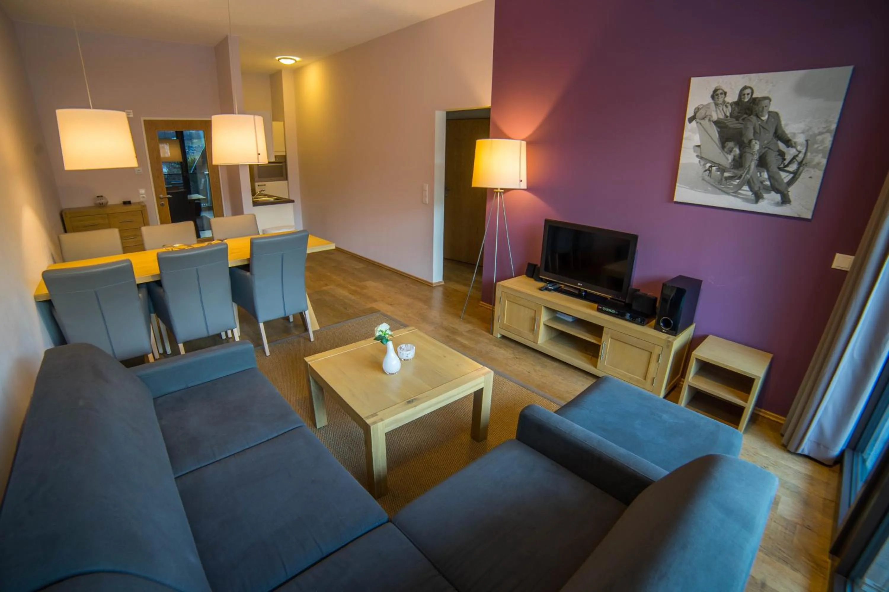 TV and multimedia in Appart Gastauer