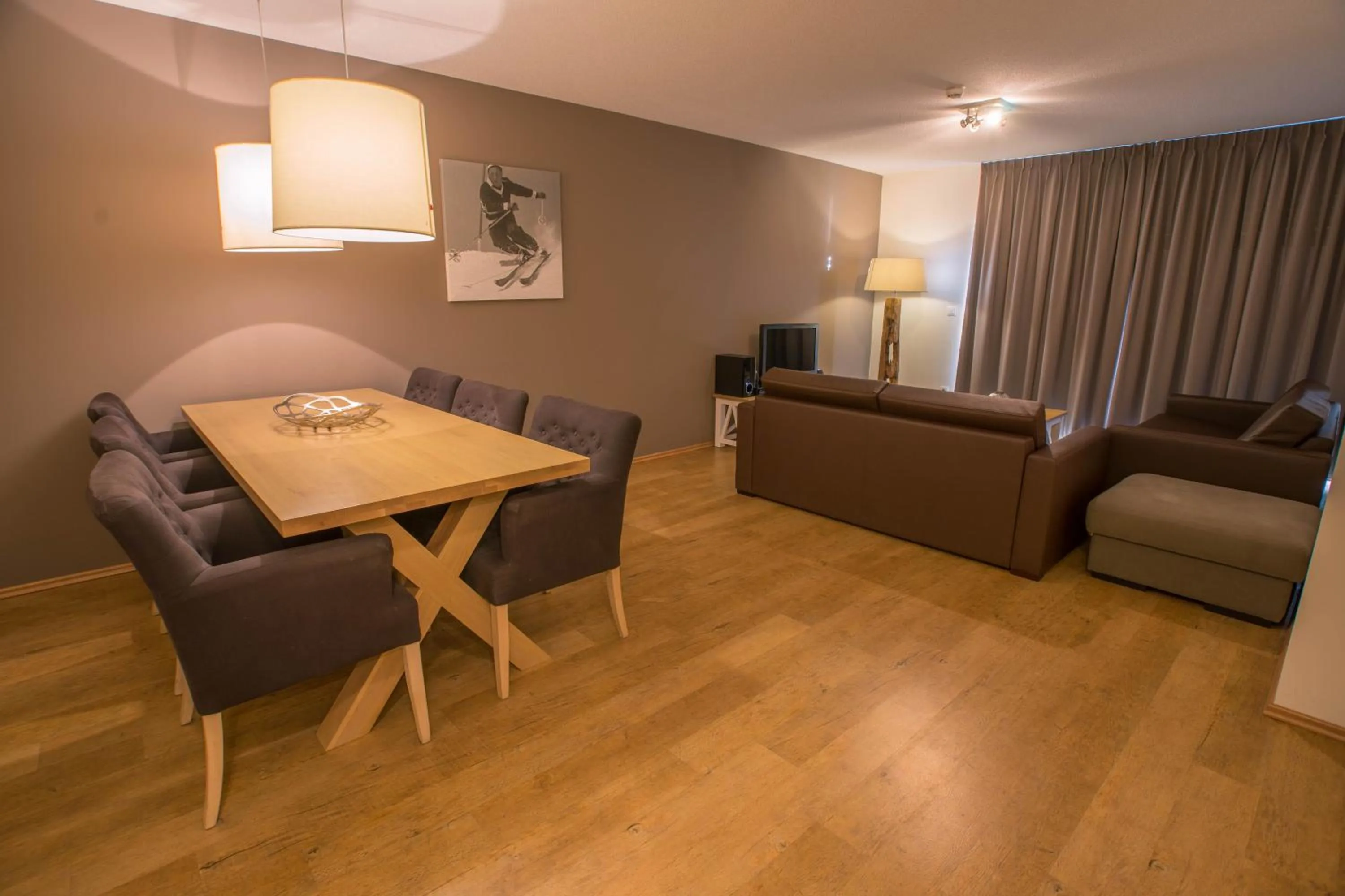 Seating area in Appart Gastauer