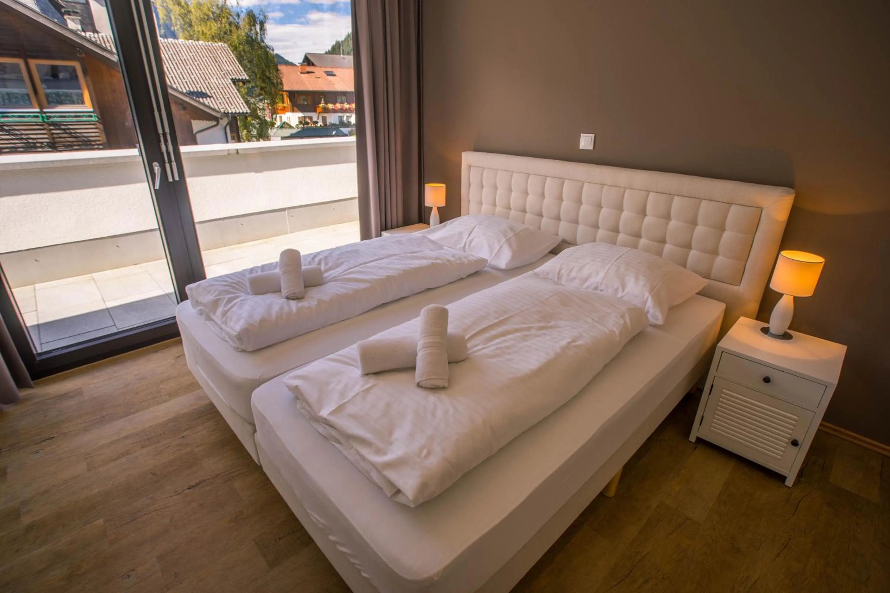 Bedroom, Bed in Appart Gastauer