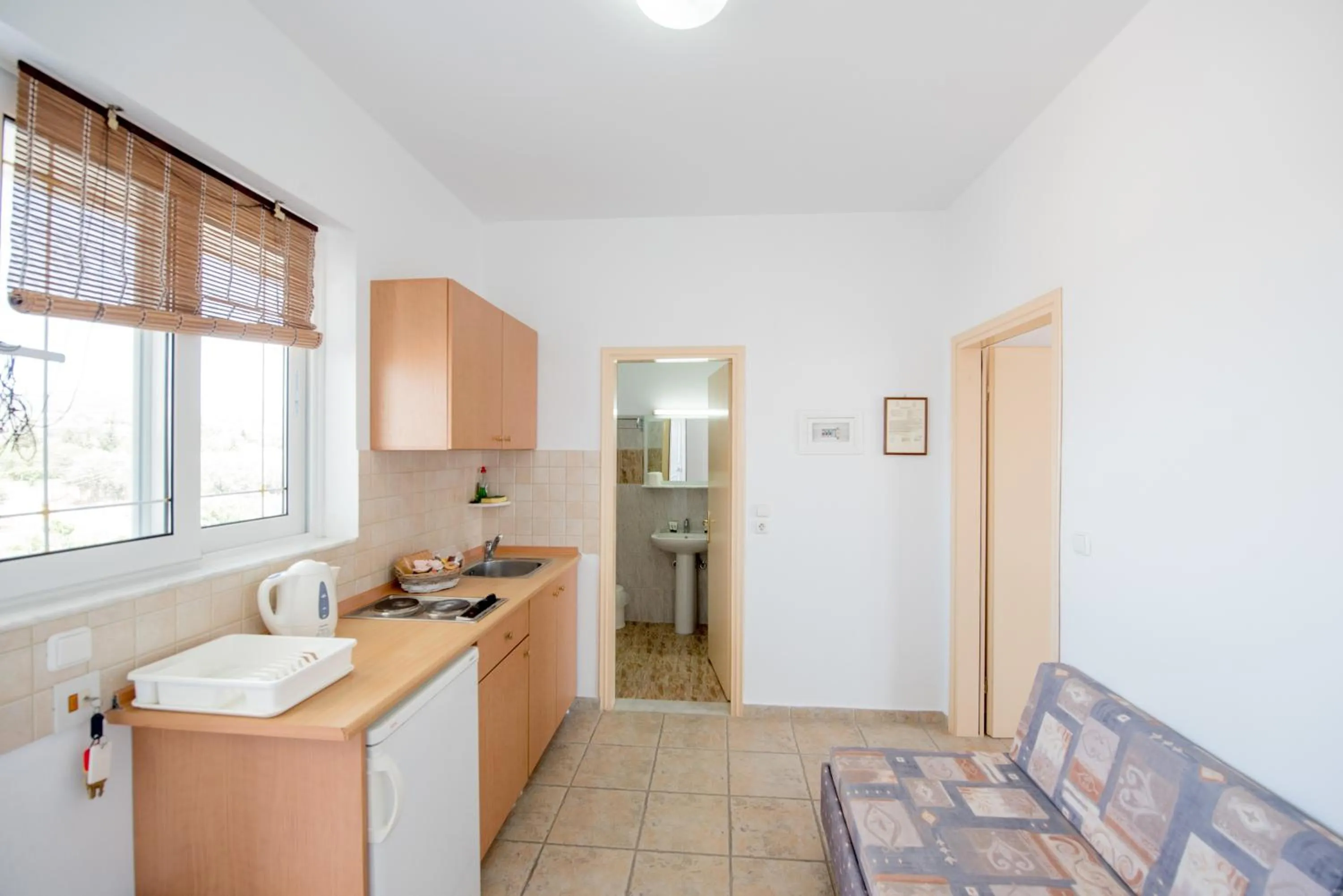 Kitchen or kitchenette in Sokrates Studios