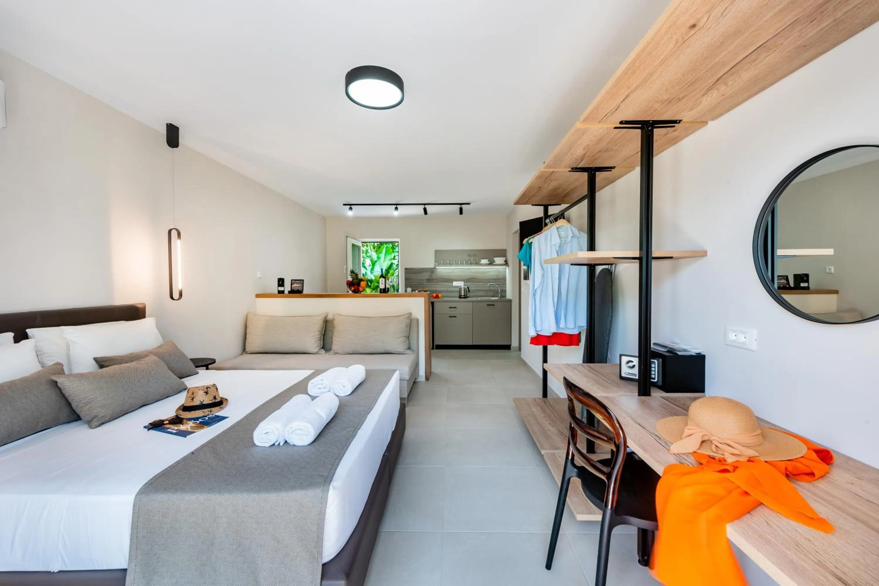 Bed in Sokrates Studios