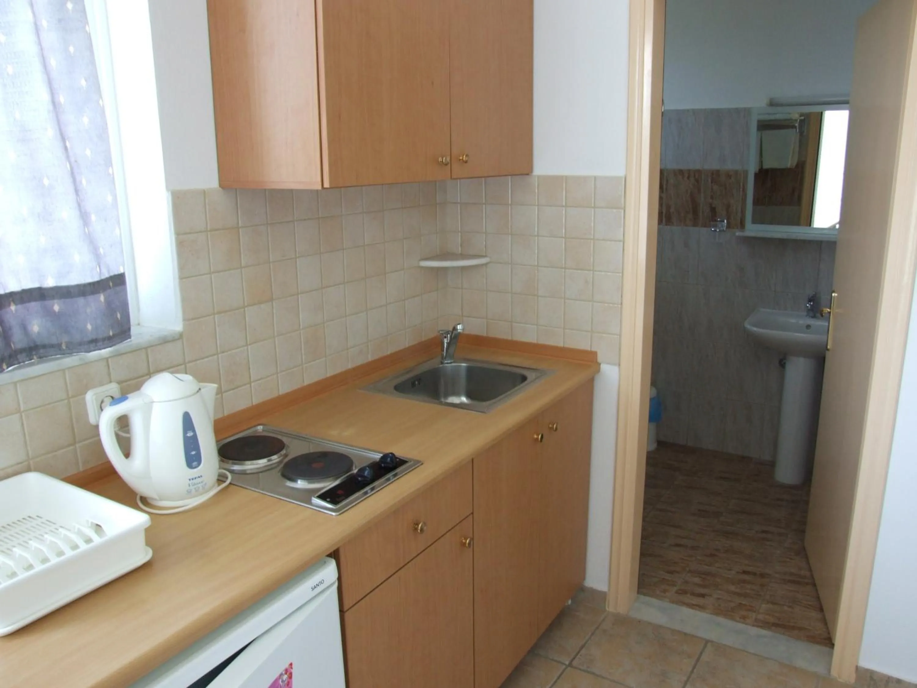 Kitchen or kitchenette in Sokrates Studios