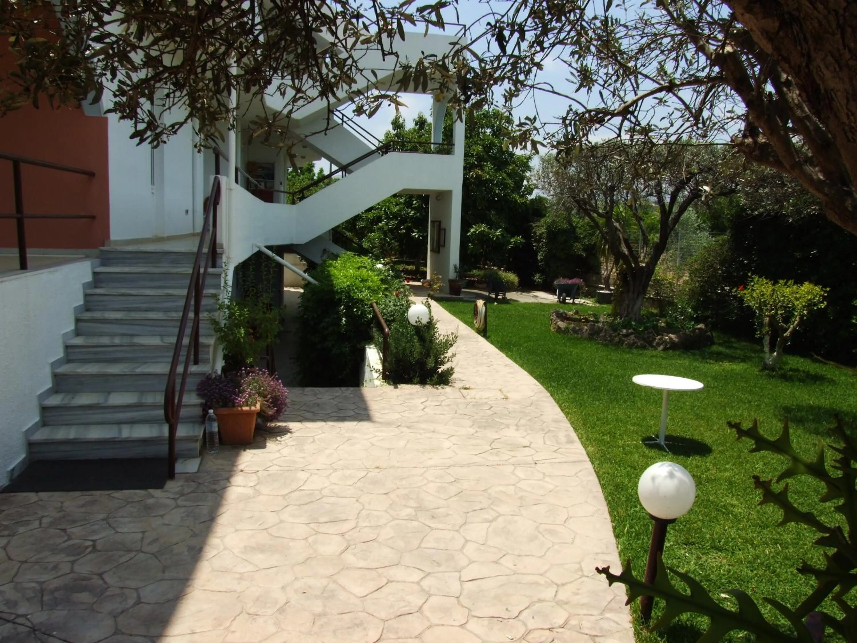 Patio in Sokrates Studios