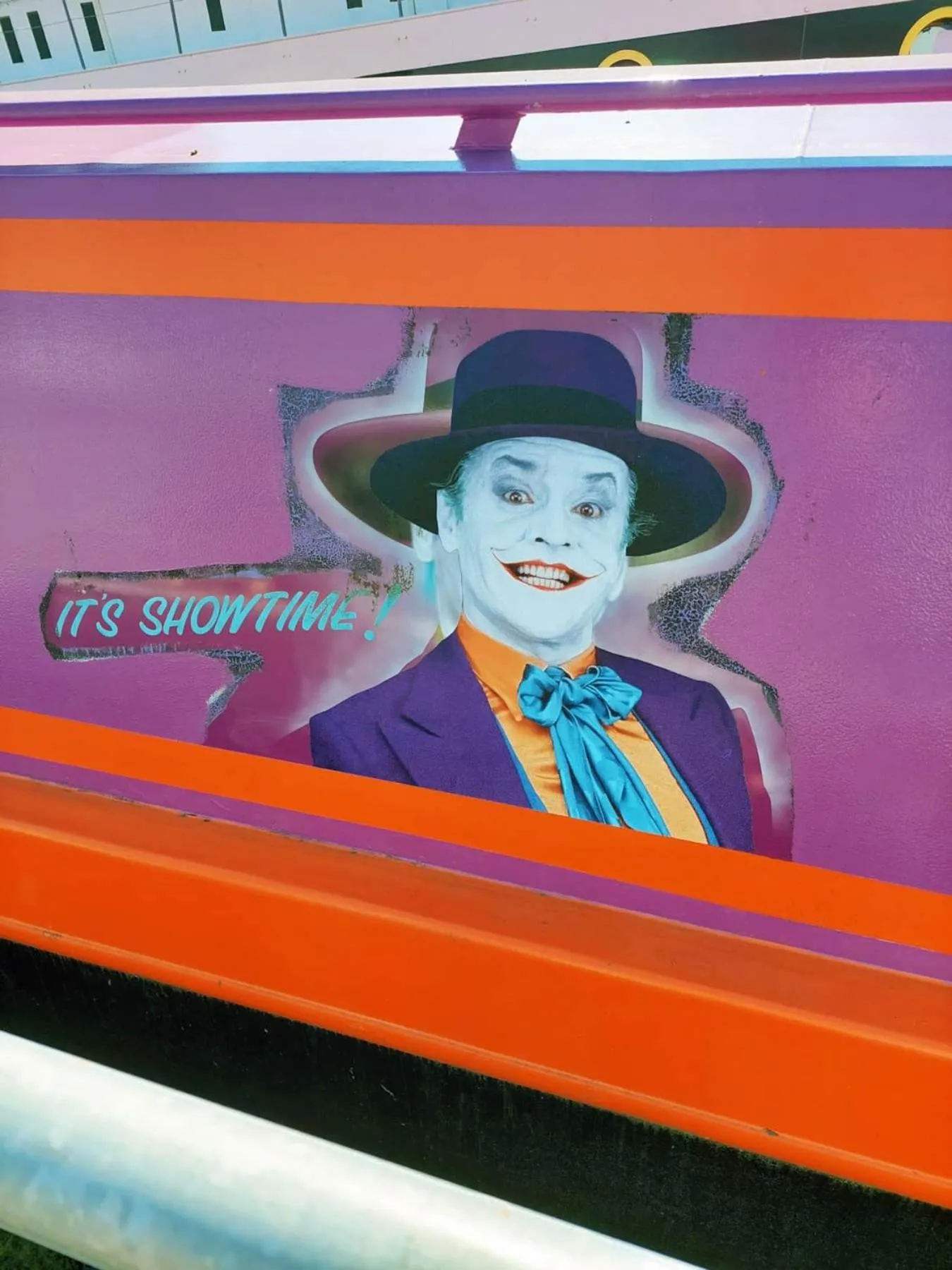 Decorative detail in The Joker Boat