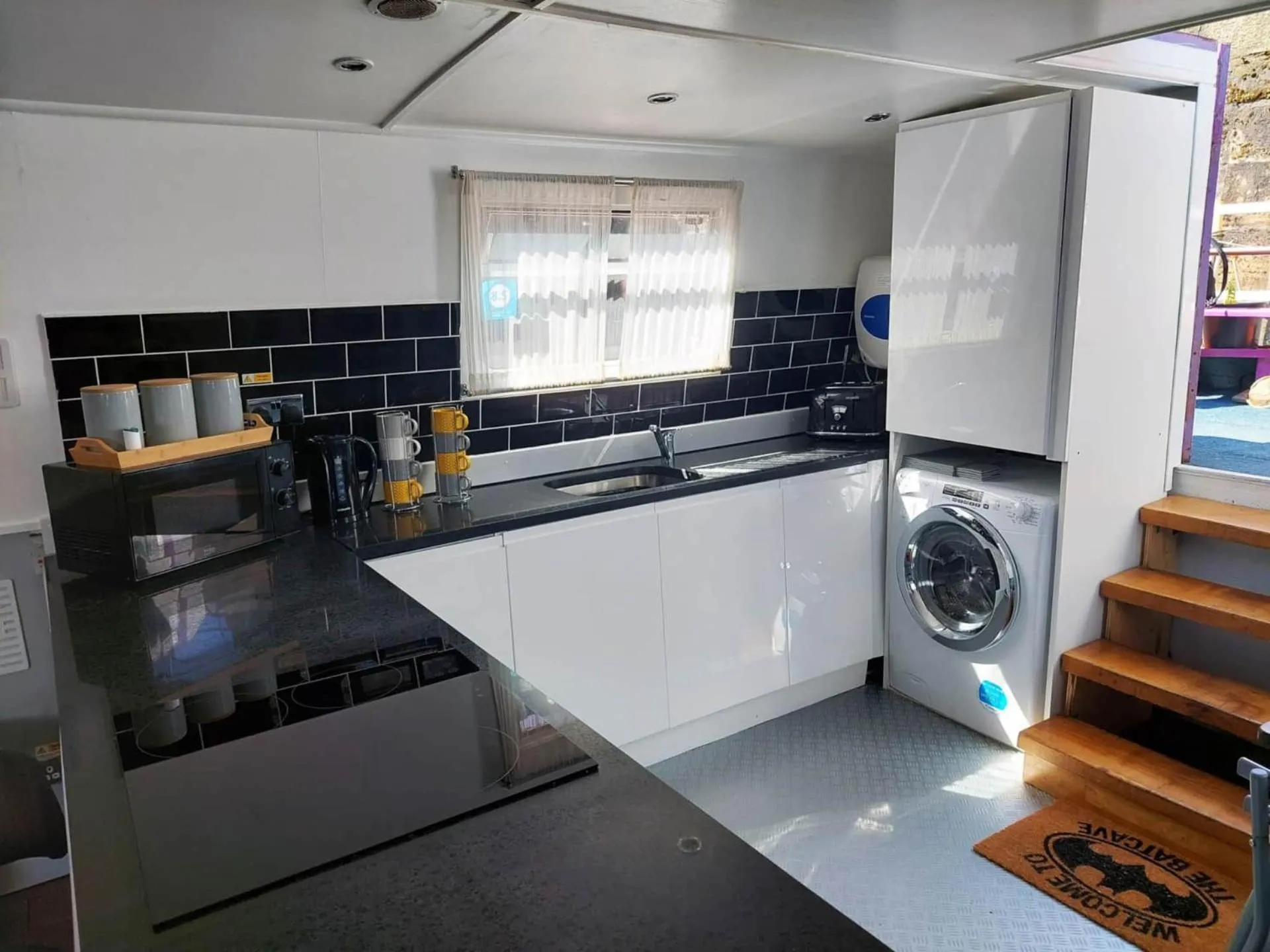 kitchen in The Joker Boat