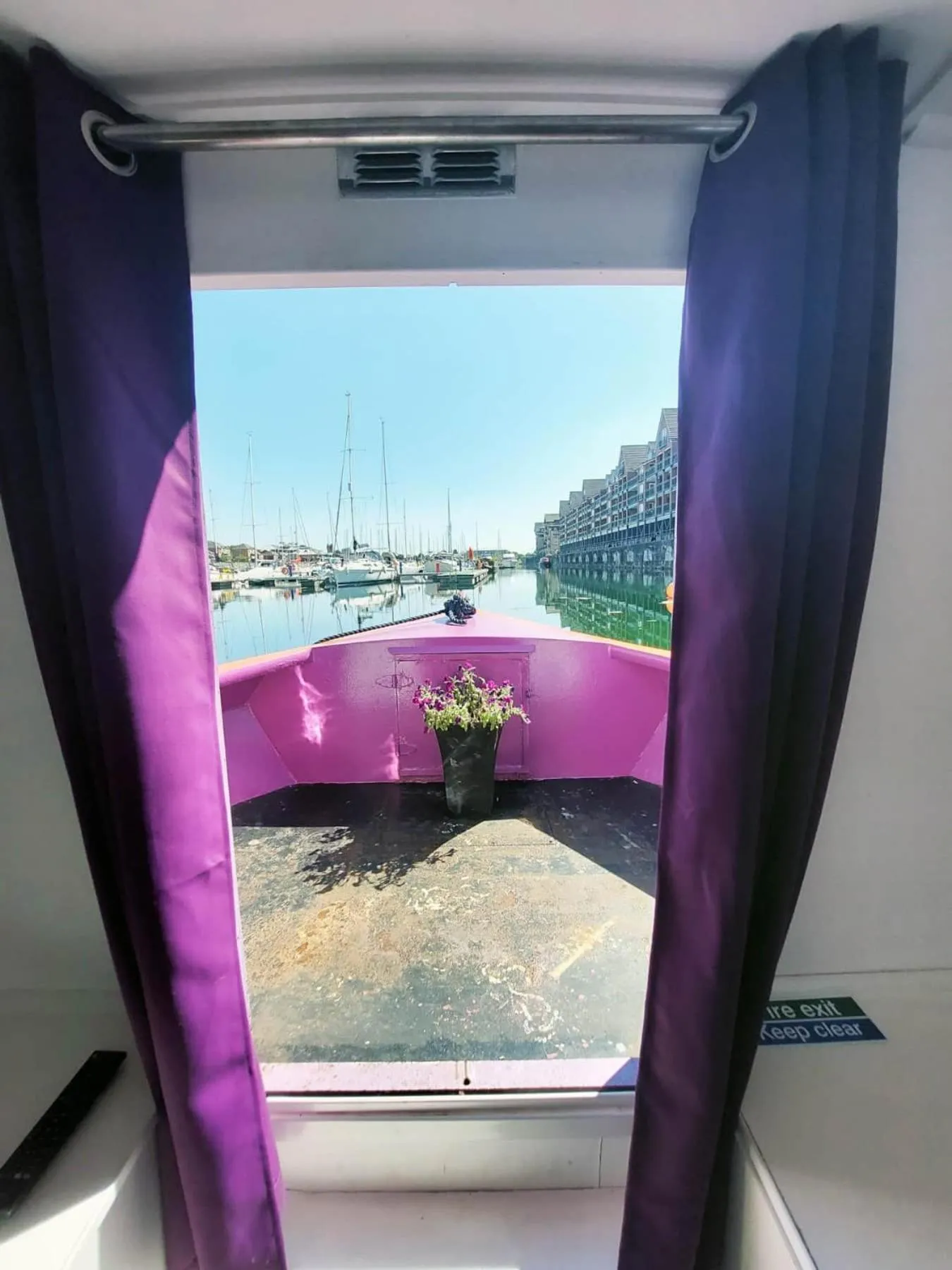 View (from property/room) in The Joker Boat