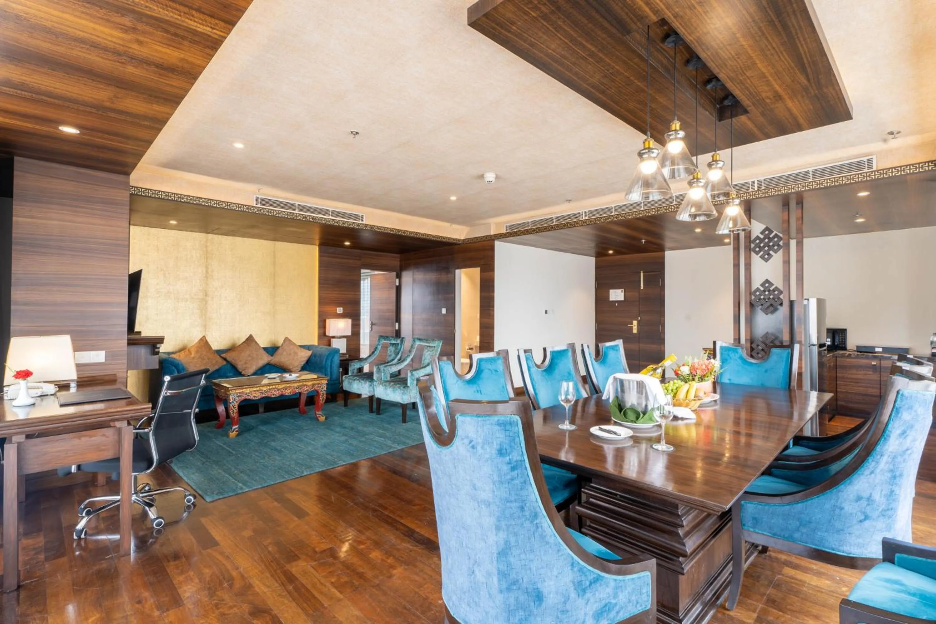 Seating area in Ramada by Wyndham Kathmandu Dhumbarahi