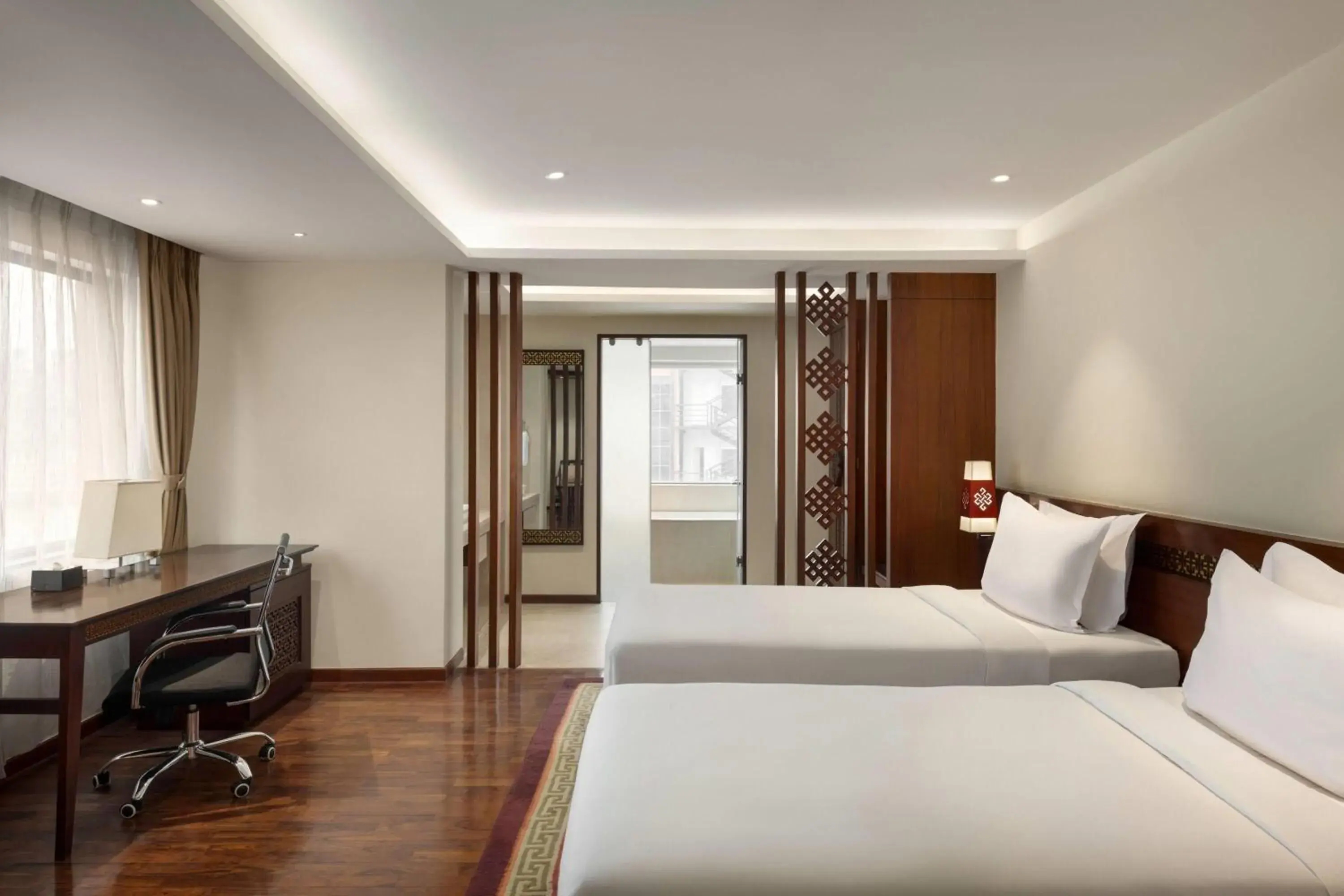 Photo of the whole room, Bed in Ramada by Wyndham Kathmandu Dhumbarahi Photo of the whole room, Bed in Ramada by Wyndham Kathmandu Dhumbarahi