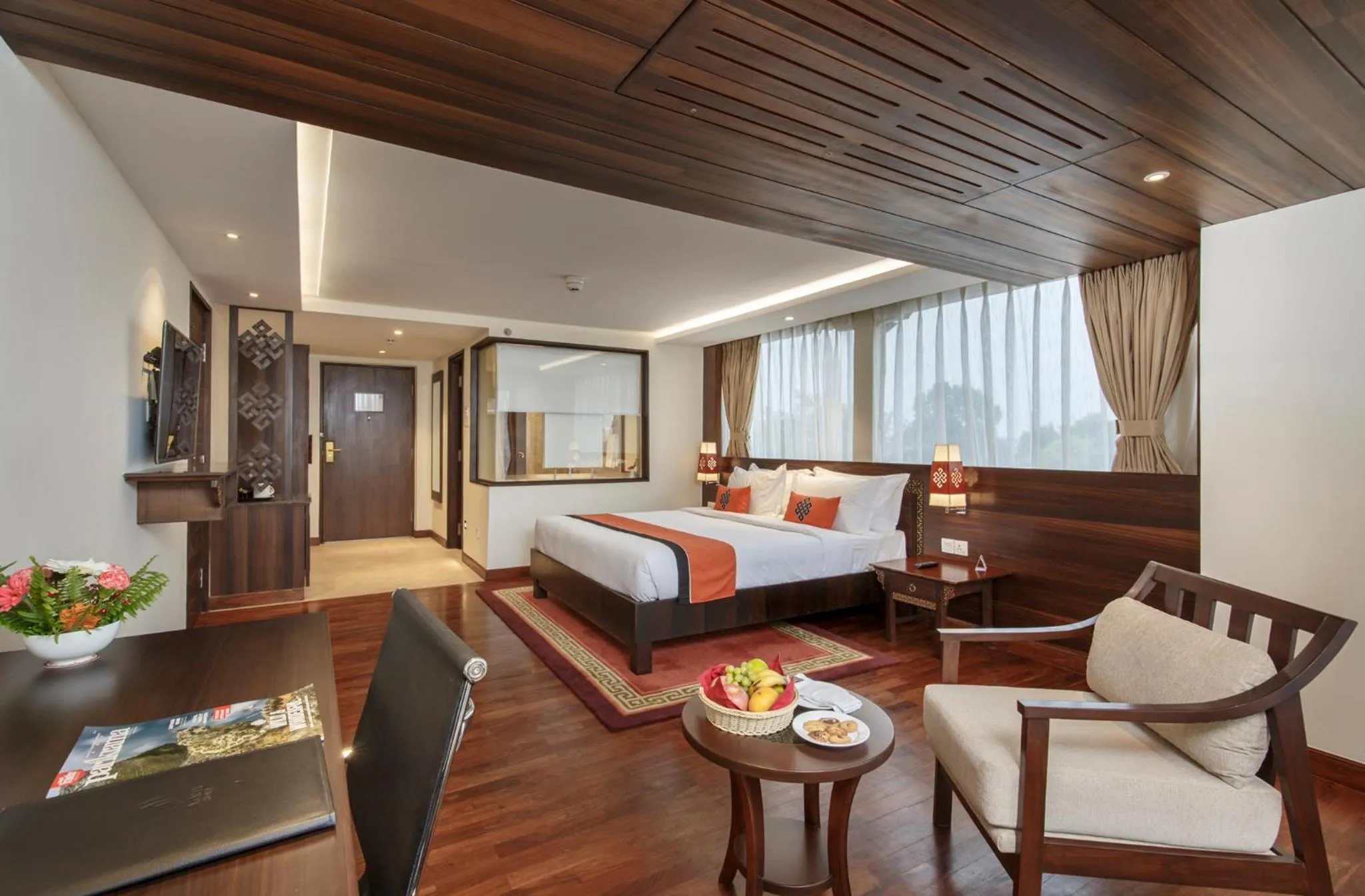 Photo of the whole room, Bed in Ramada by Wyndham Kathmandu Dhumbarahi