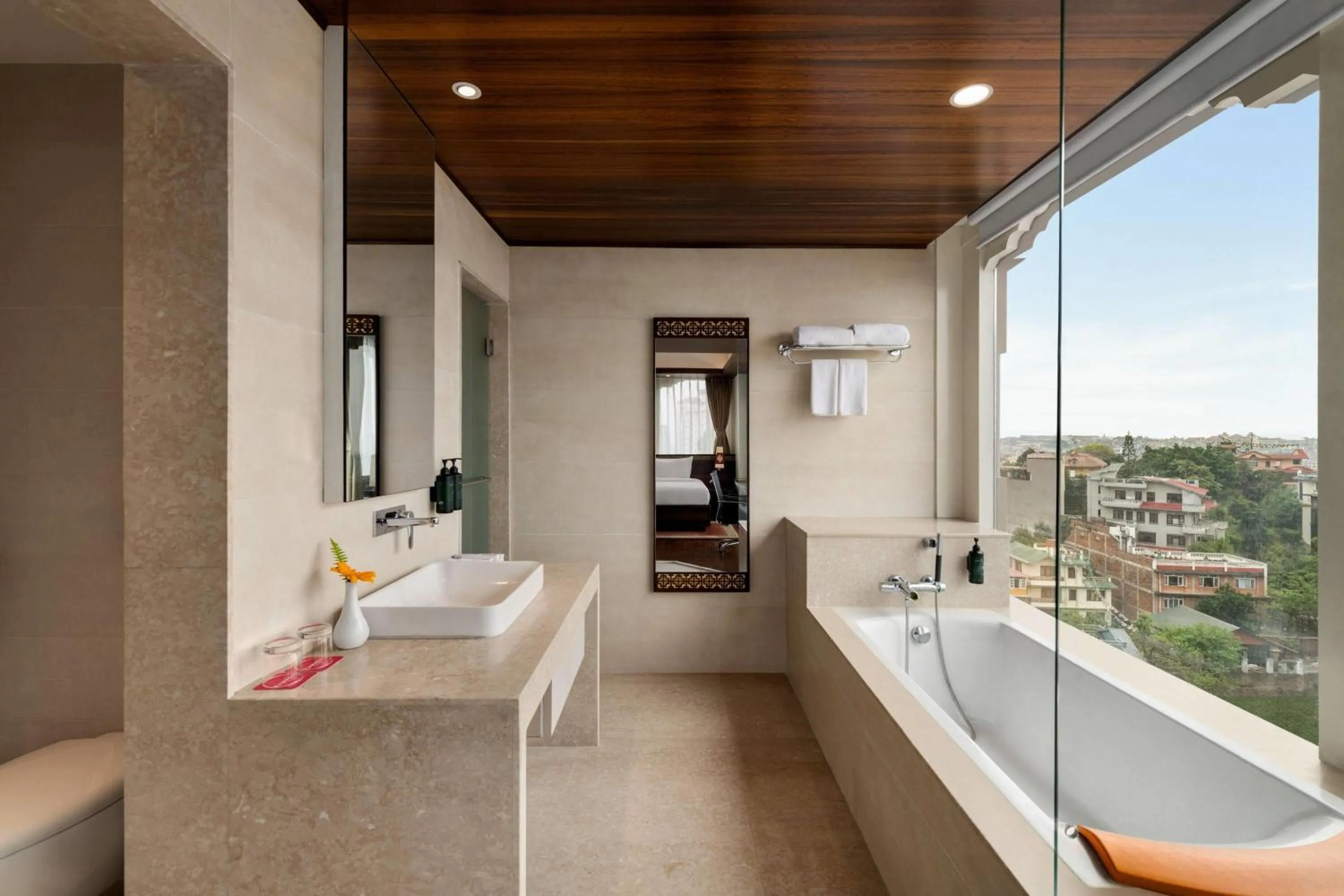 Bathroom in Ramada by Wyndham Kathmandu Dhumbarahi