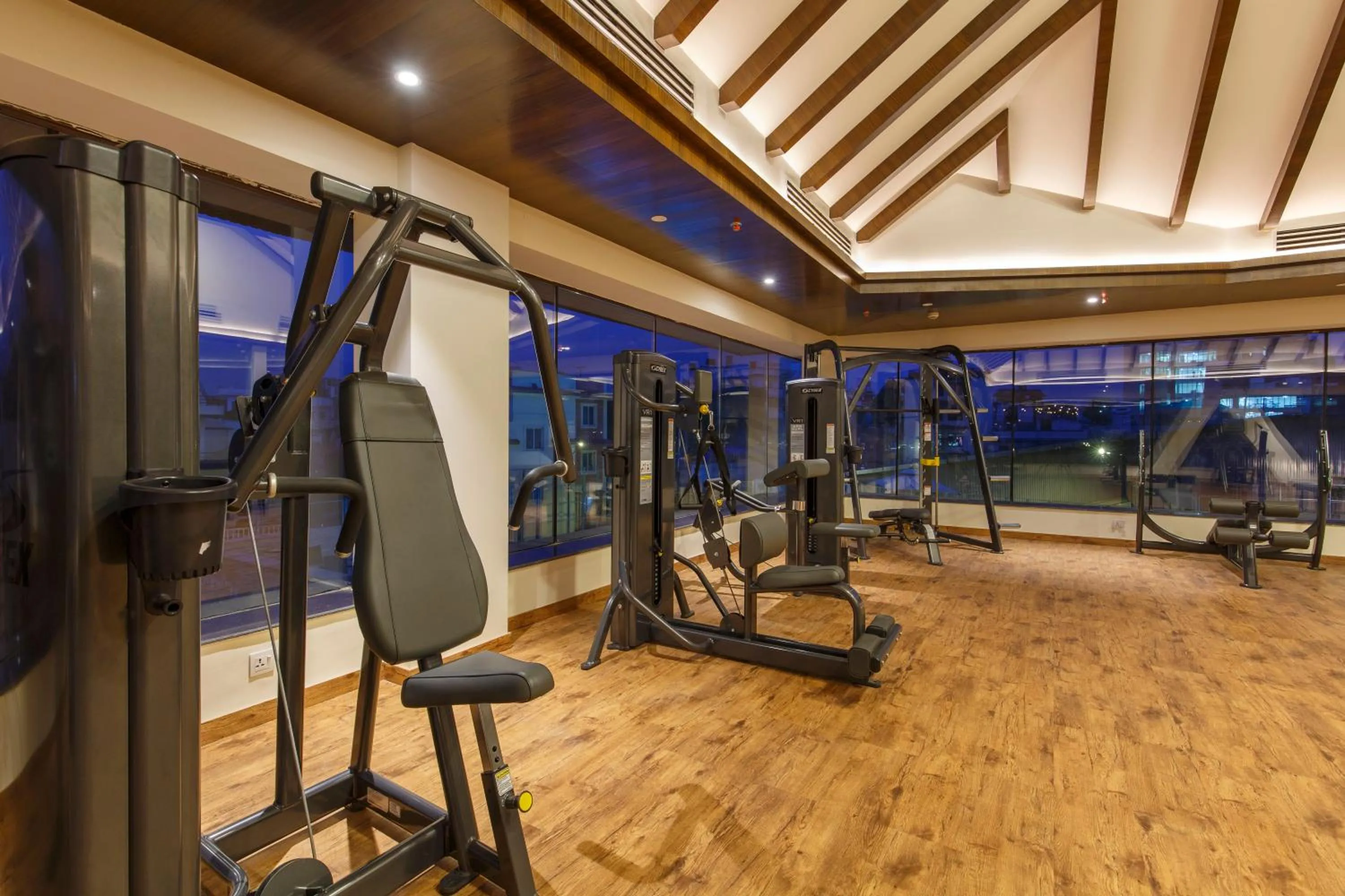 Fitness centre/facilities in Ramada by Wyndham Kathmandu Dhumbarahi