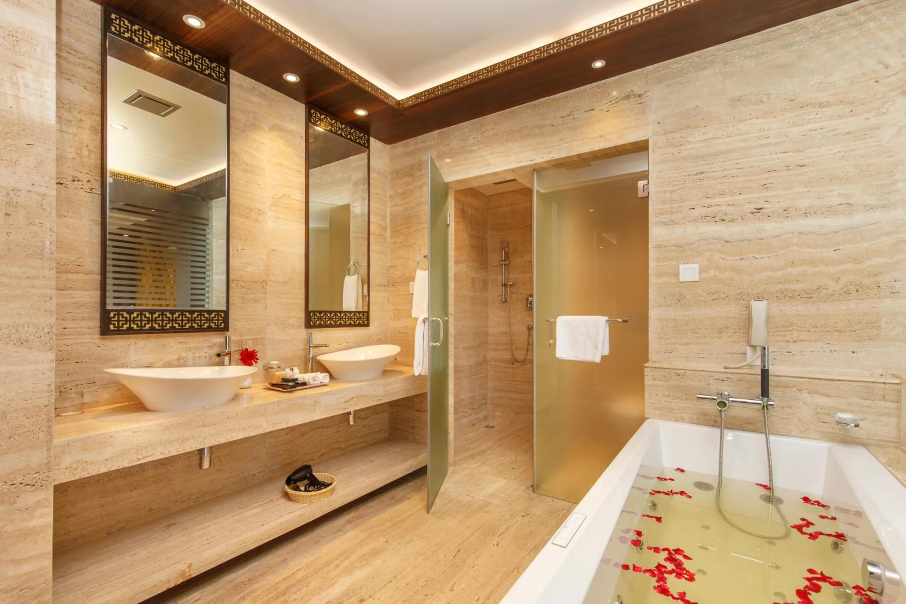 Bathroom in Ramada by Wyndham Kathmandu Dhumbarahi
