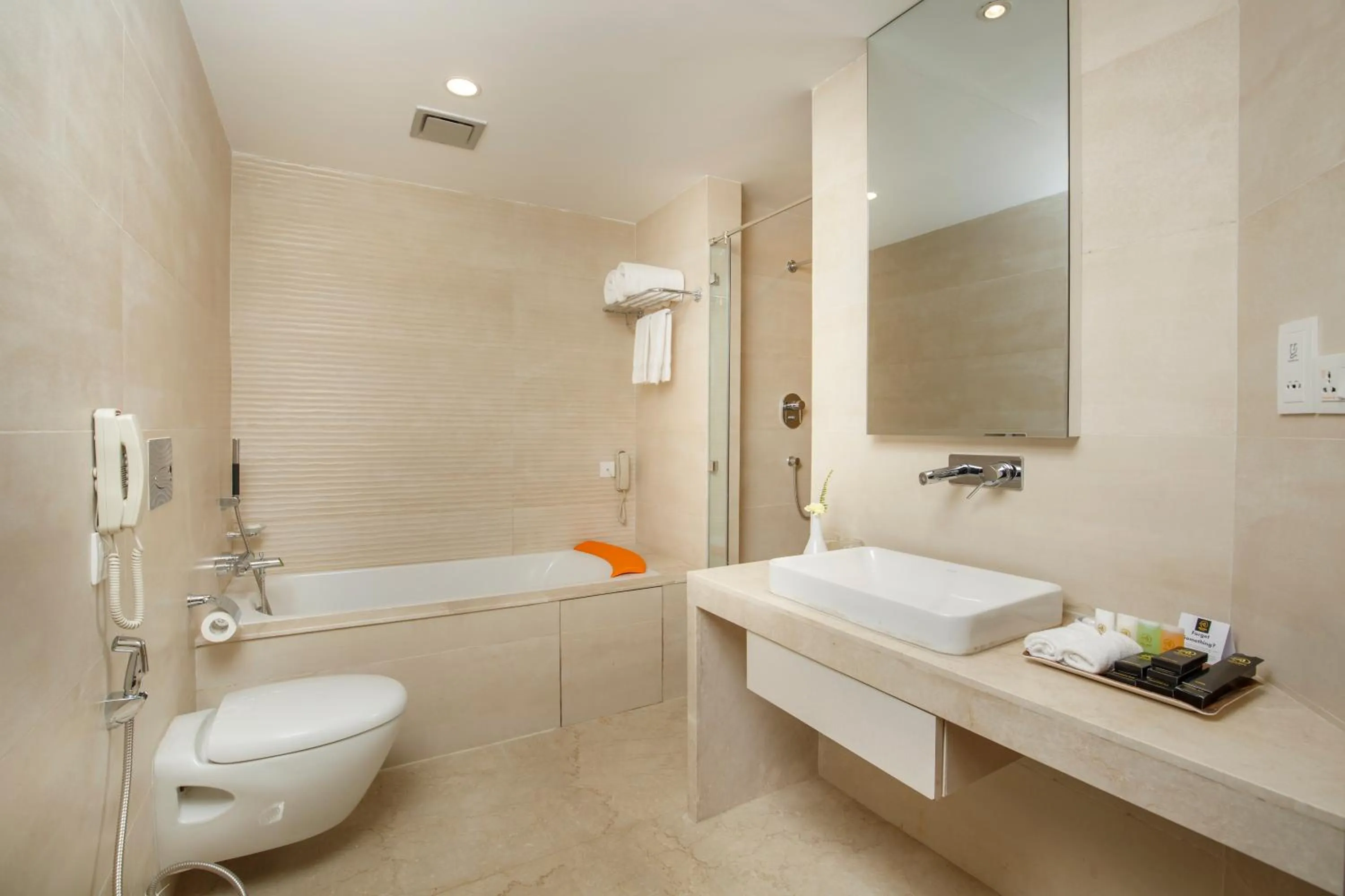 Bathroom in Ramada by Wyndham Kathmandu Dhumbarahi