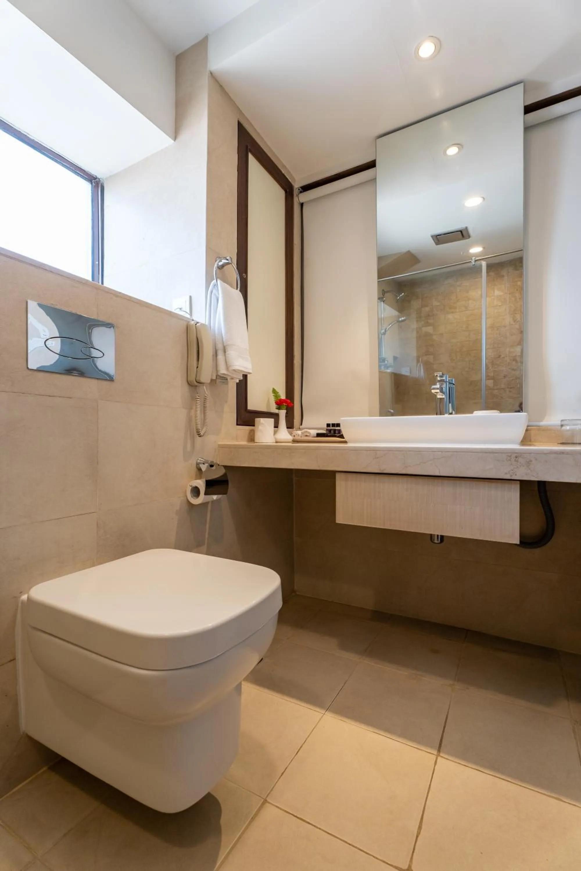 Toilet in Ramada by Wyndham Kathmandu Dhumbarahi