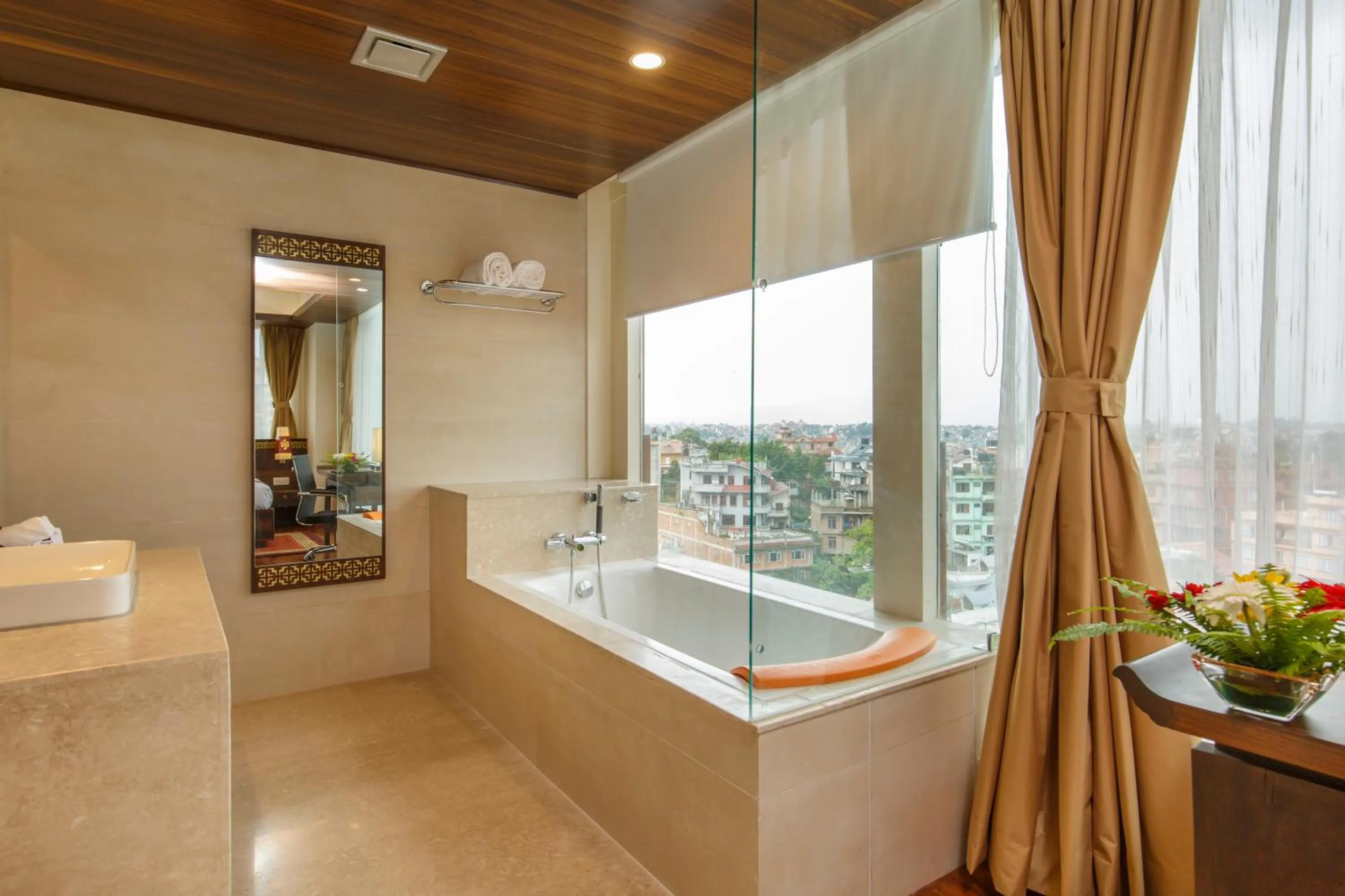 Bathroom in Ramada by Wyndham Kathmandu Dhumbarahi
