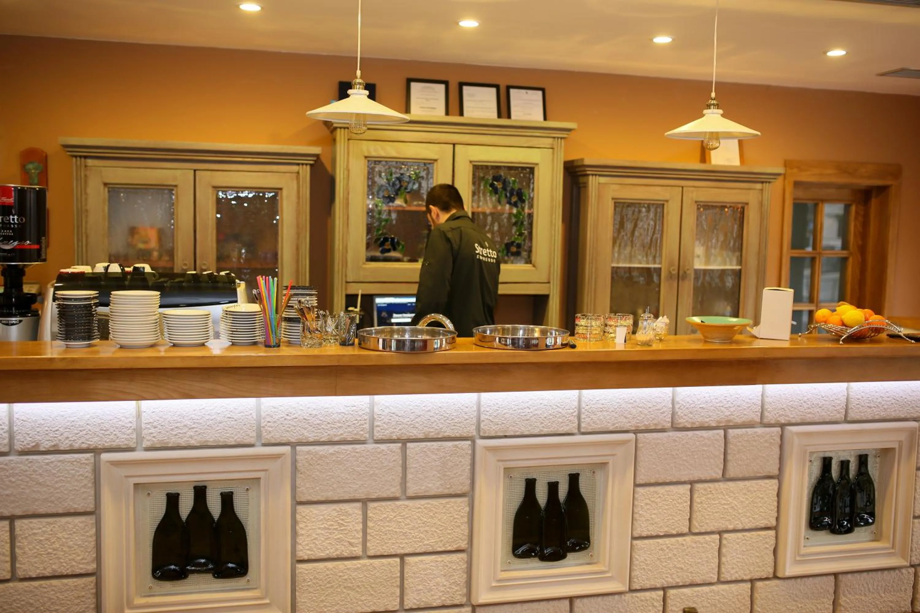 Staff in Villa Salvia