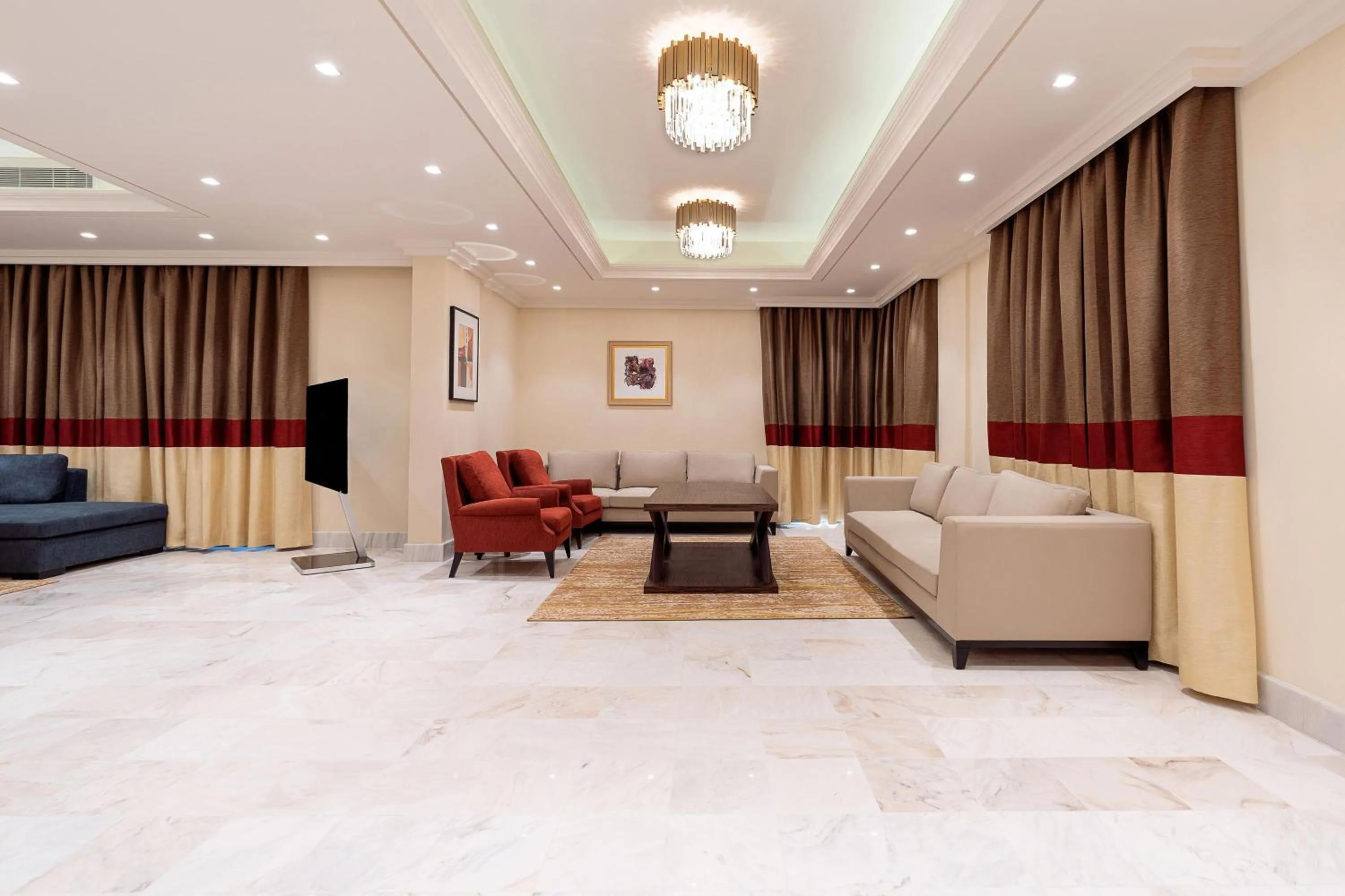 Living room in Sheraton Jeddah Hotel