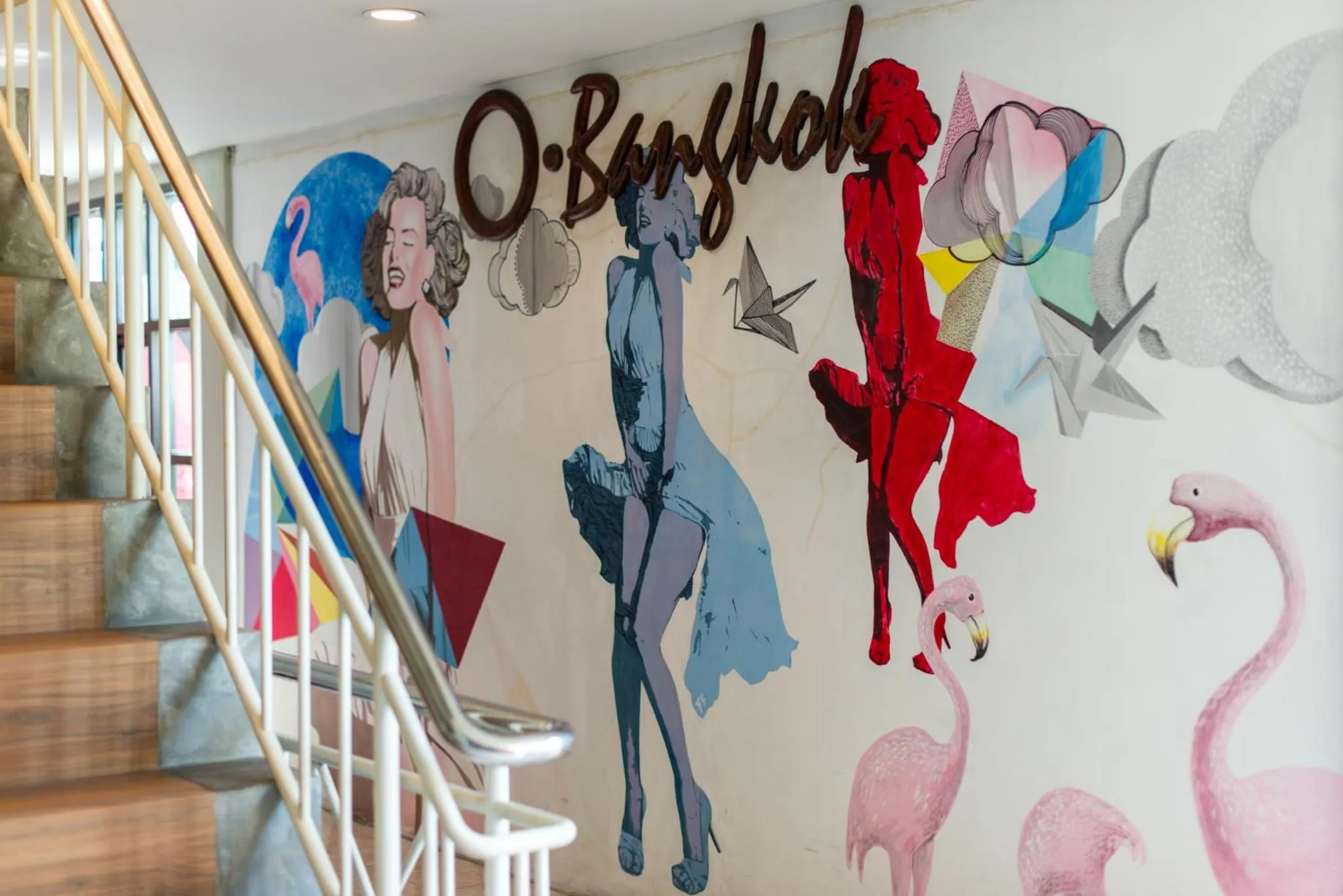 Decorative detail in BB House Rambuttri2 บีบี เฮ้าส์ รามบุตรี2