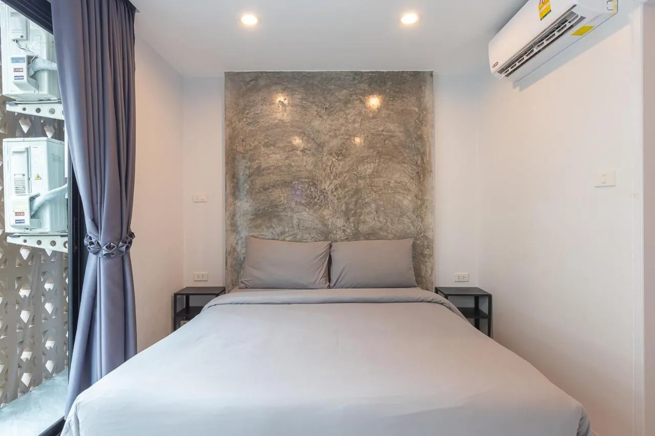 Bed in Minimal House Patong