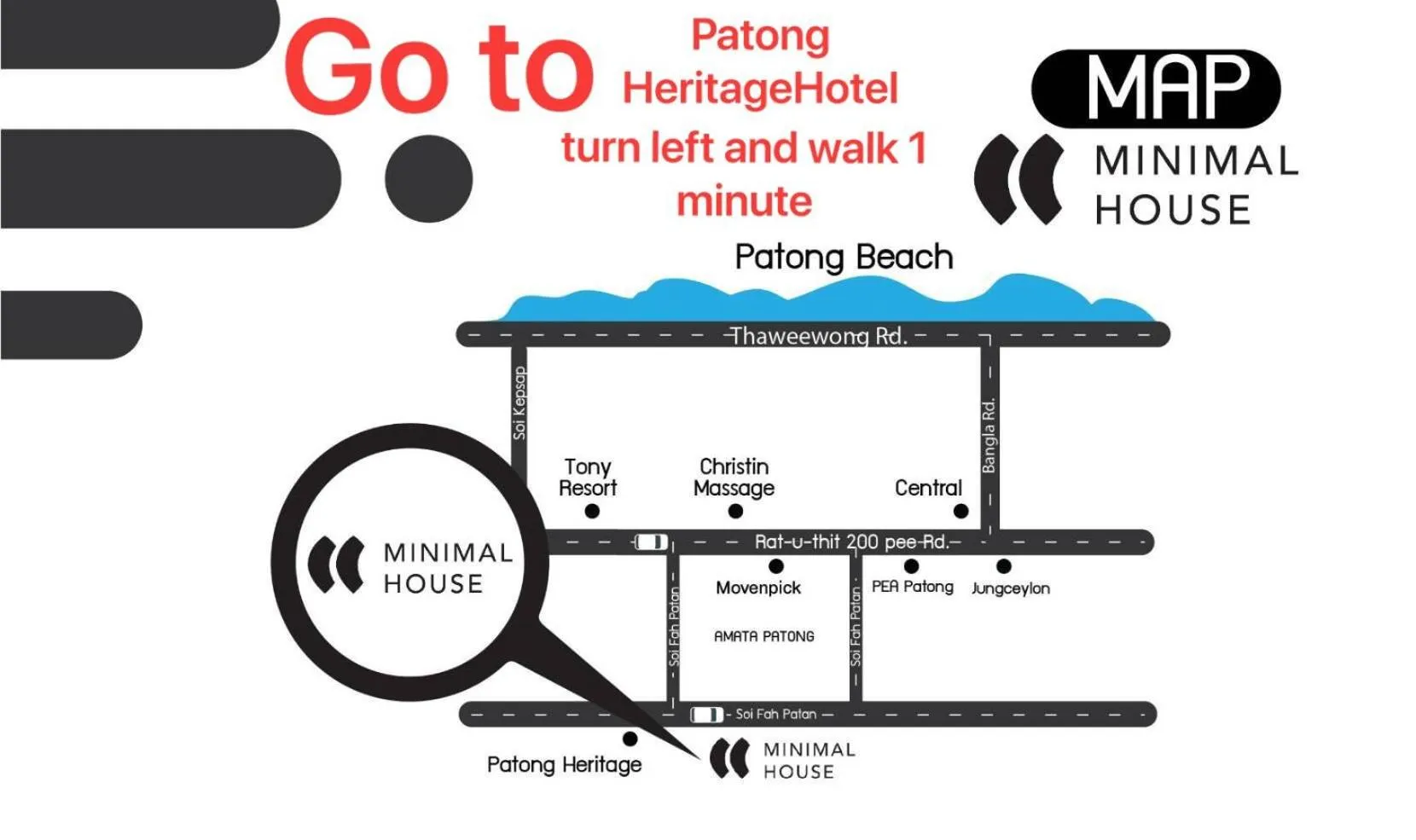 Property building in Minimal House Patong