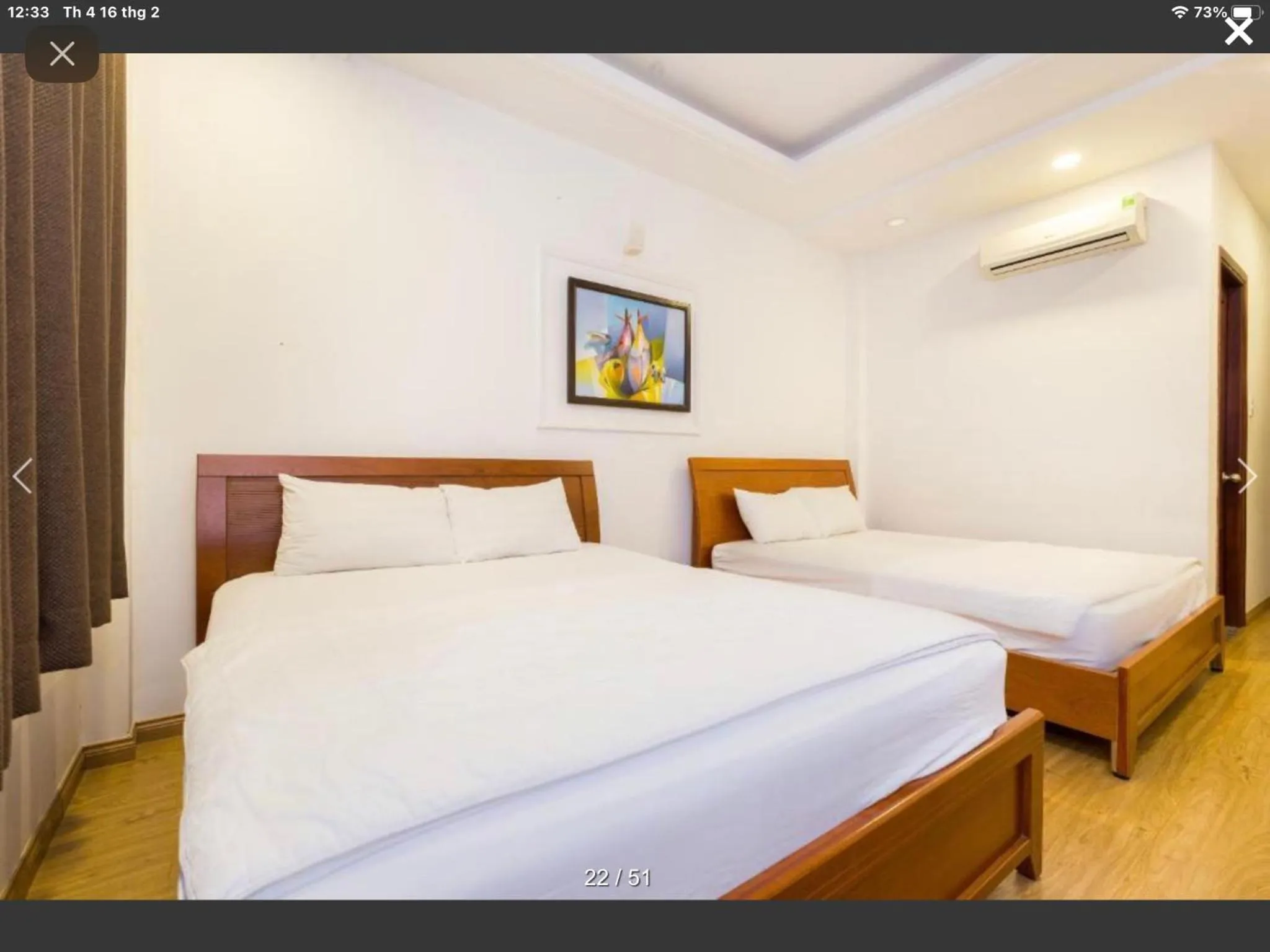 Bed in Sai Gon 1979 Hotel