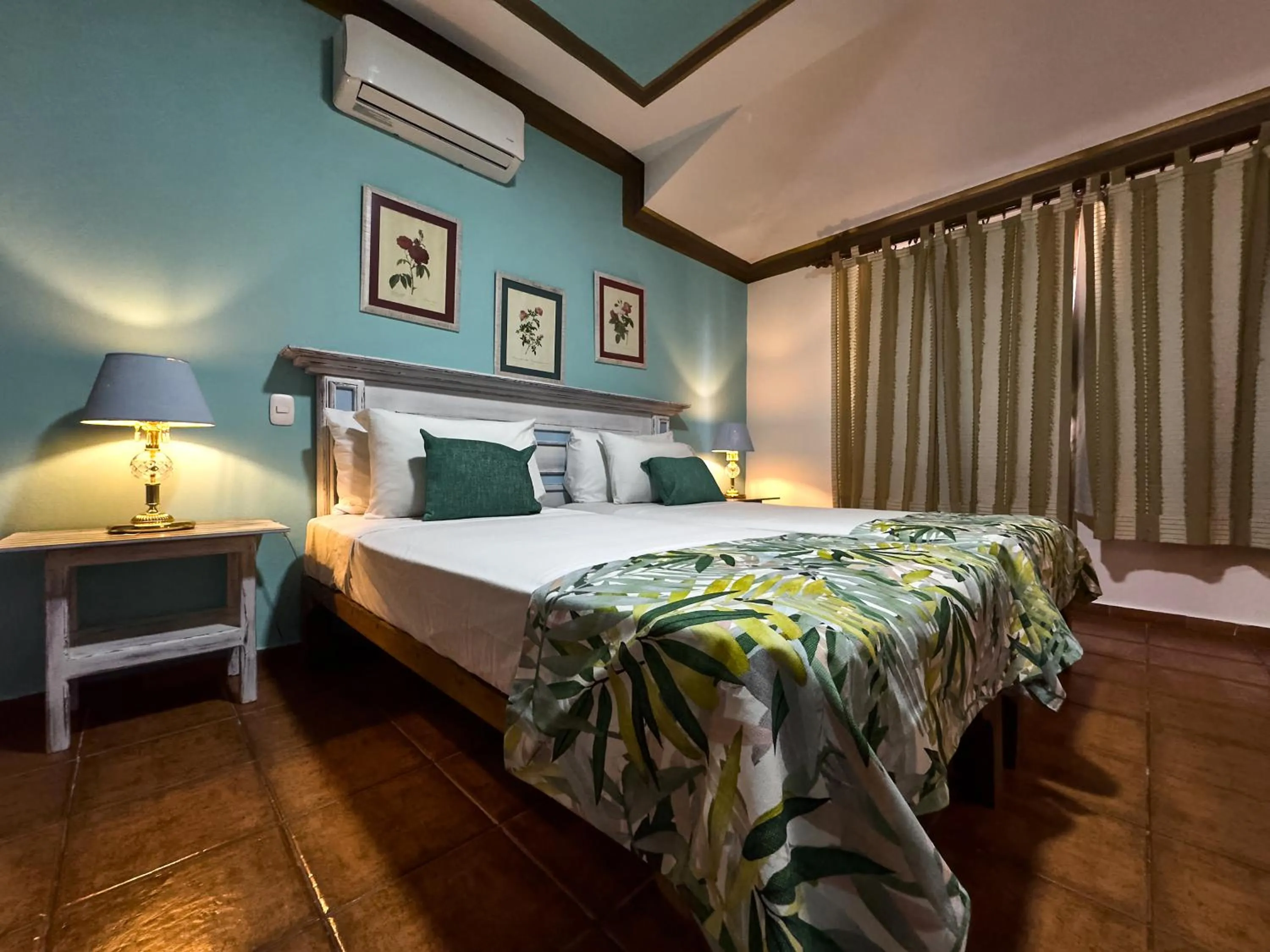 Bed in Hotel San Marco