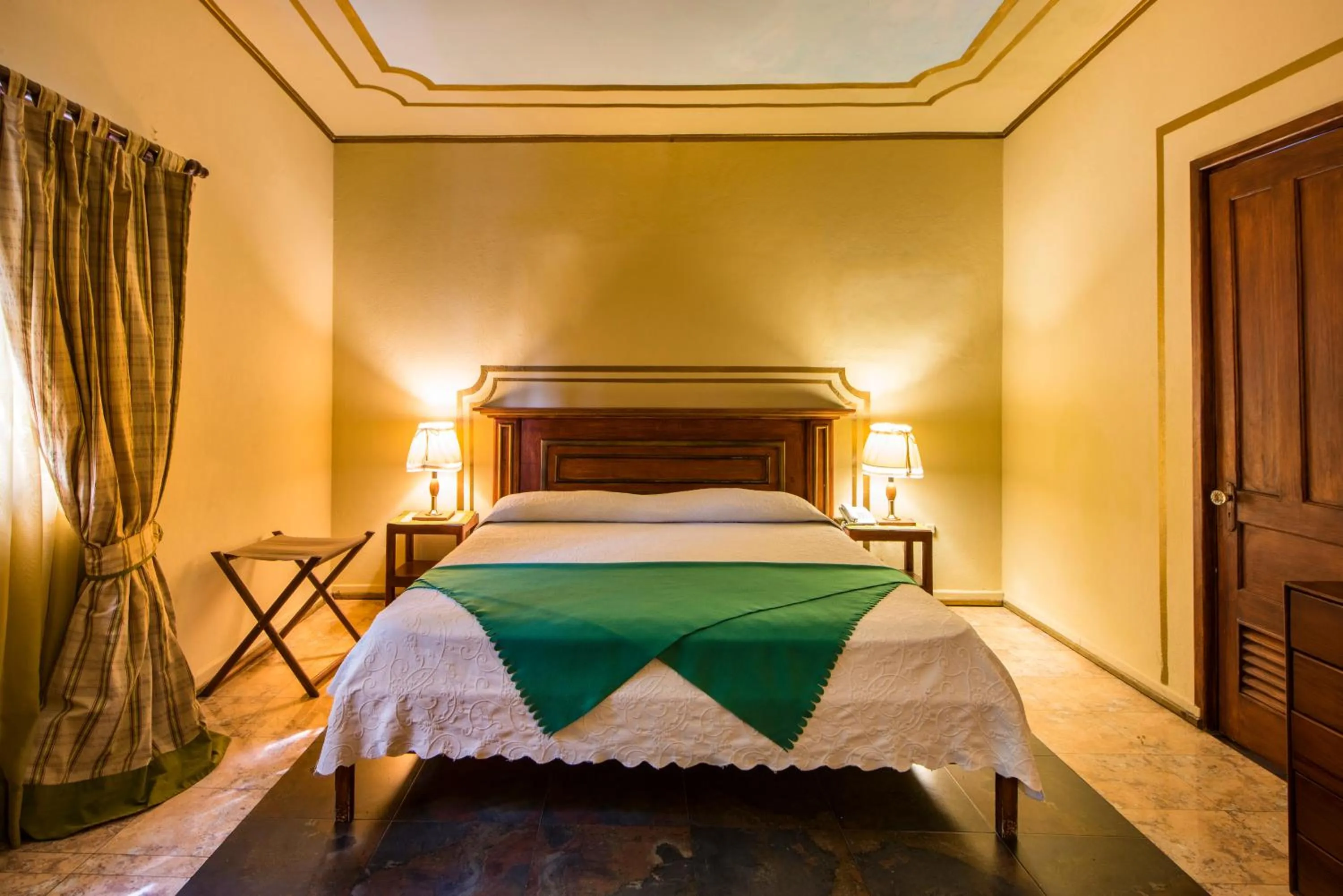 Bed in Hotel San Marco