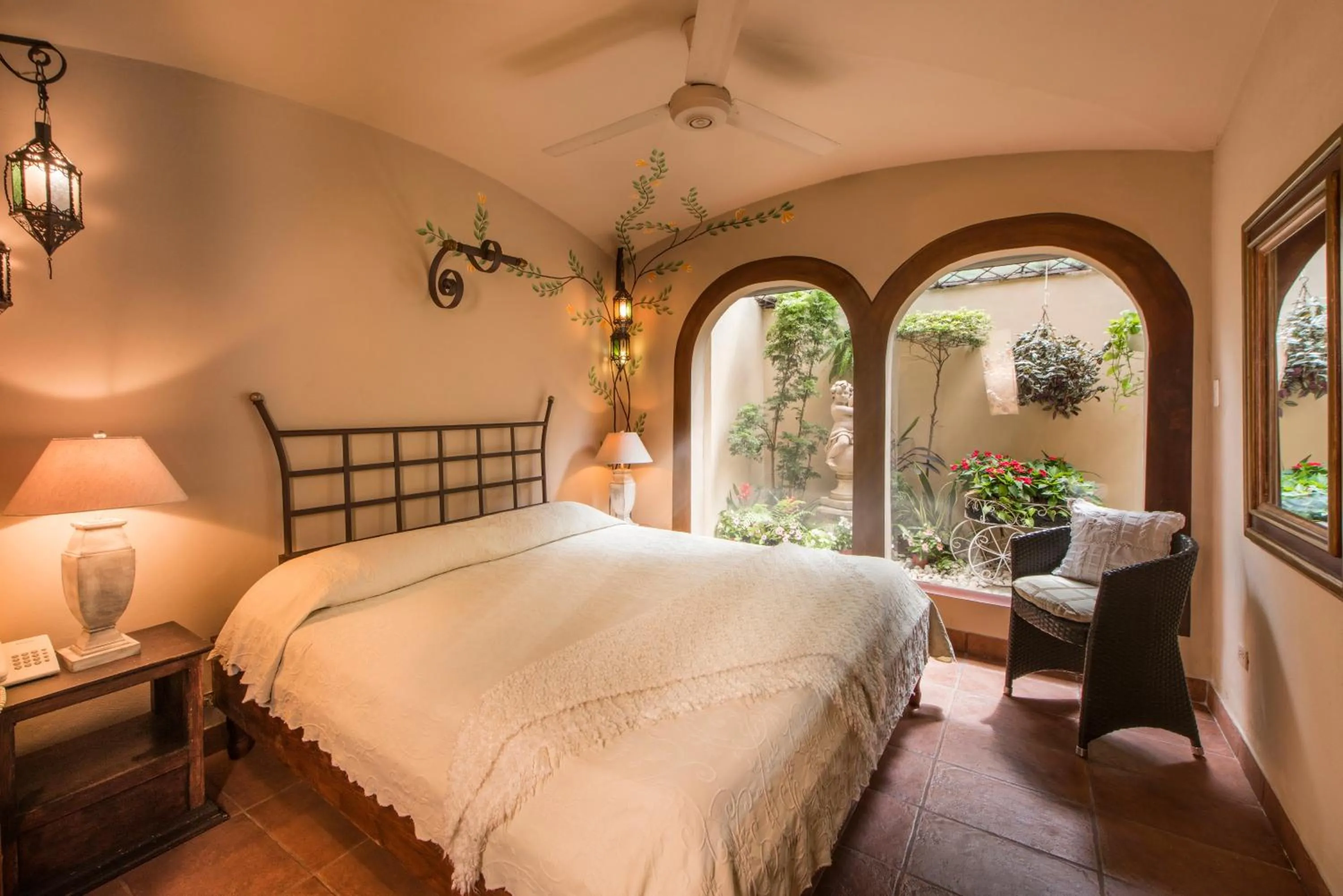 Bed in Hotel San Marco