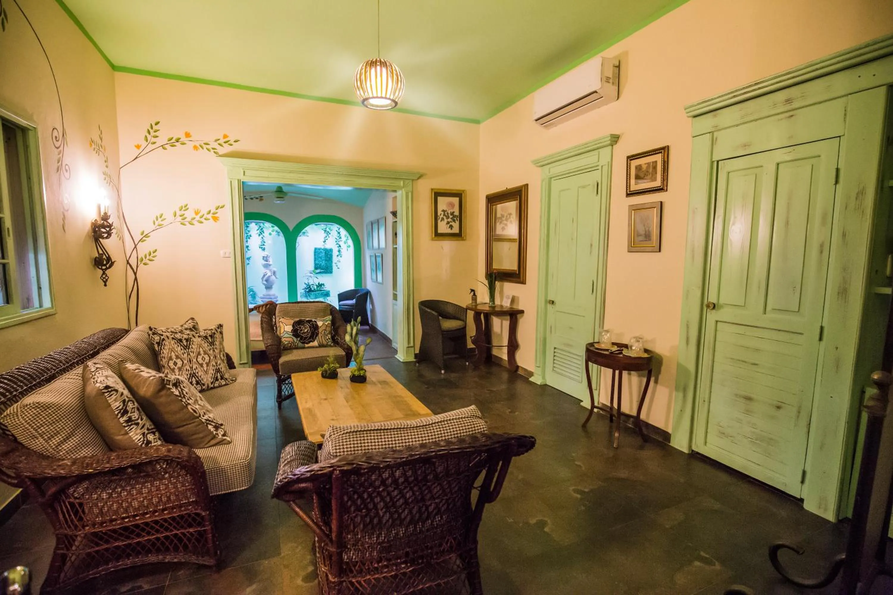 Living room in Hotel San Marco